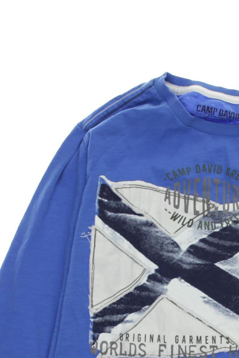 Thumbnail - Camp David Jungen Langarmshirt, blau, Gr. 152