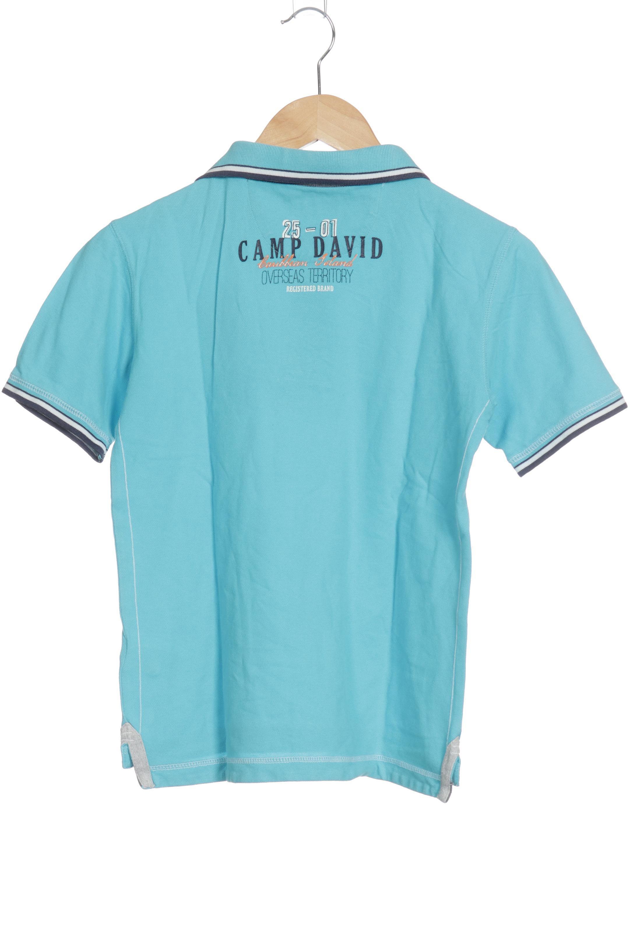 Thumbnail - Camp David Herren Poloshirt, blau, Gr. 152