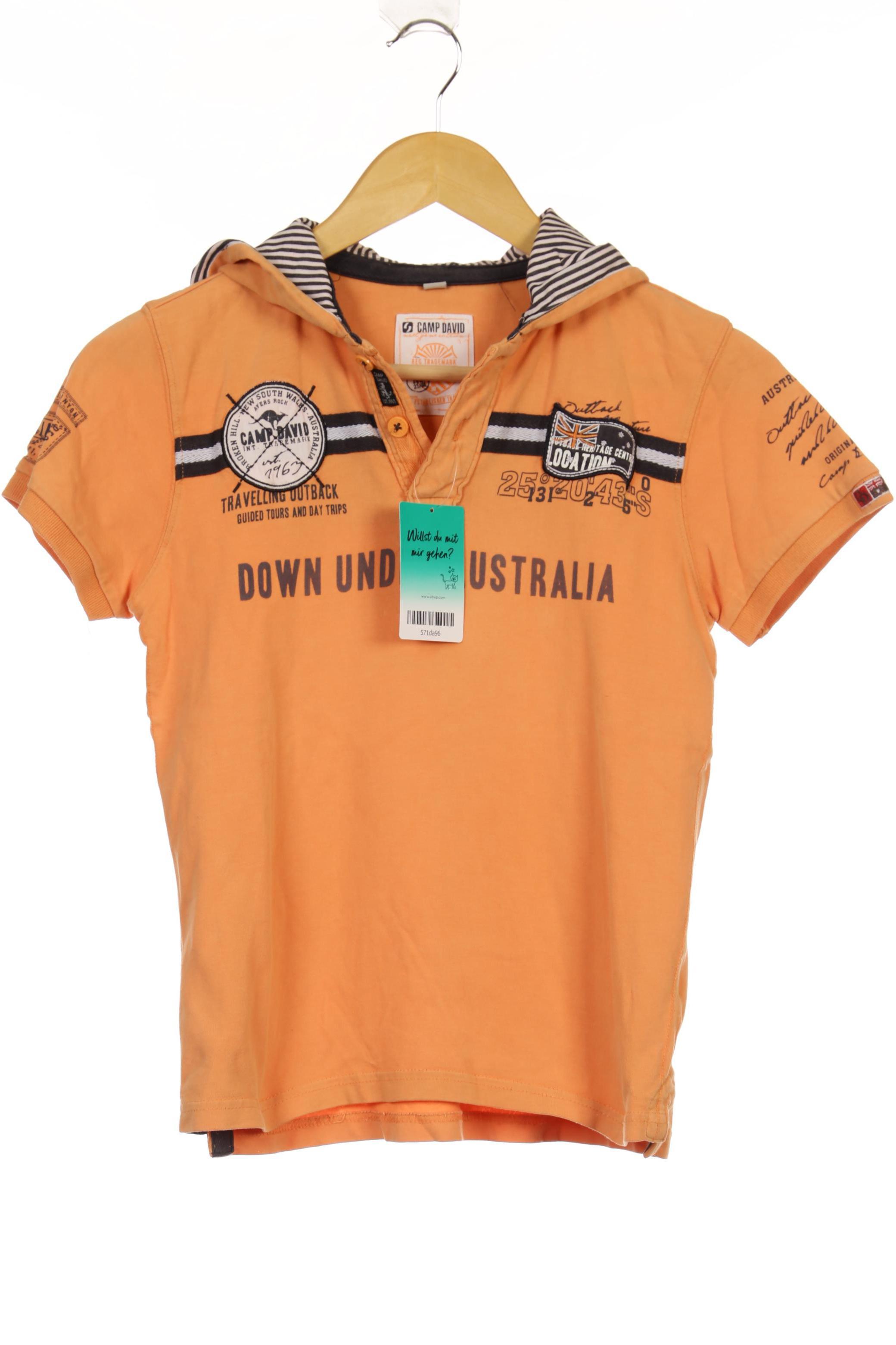

Camp David Jungen Poloshirt, orange, Gr. 134