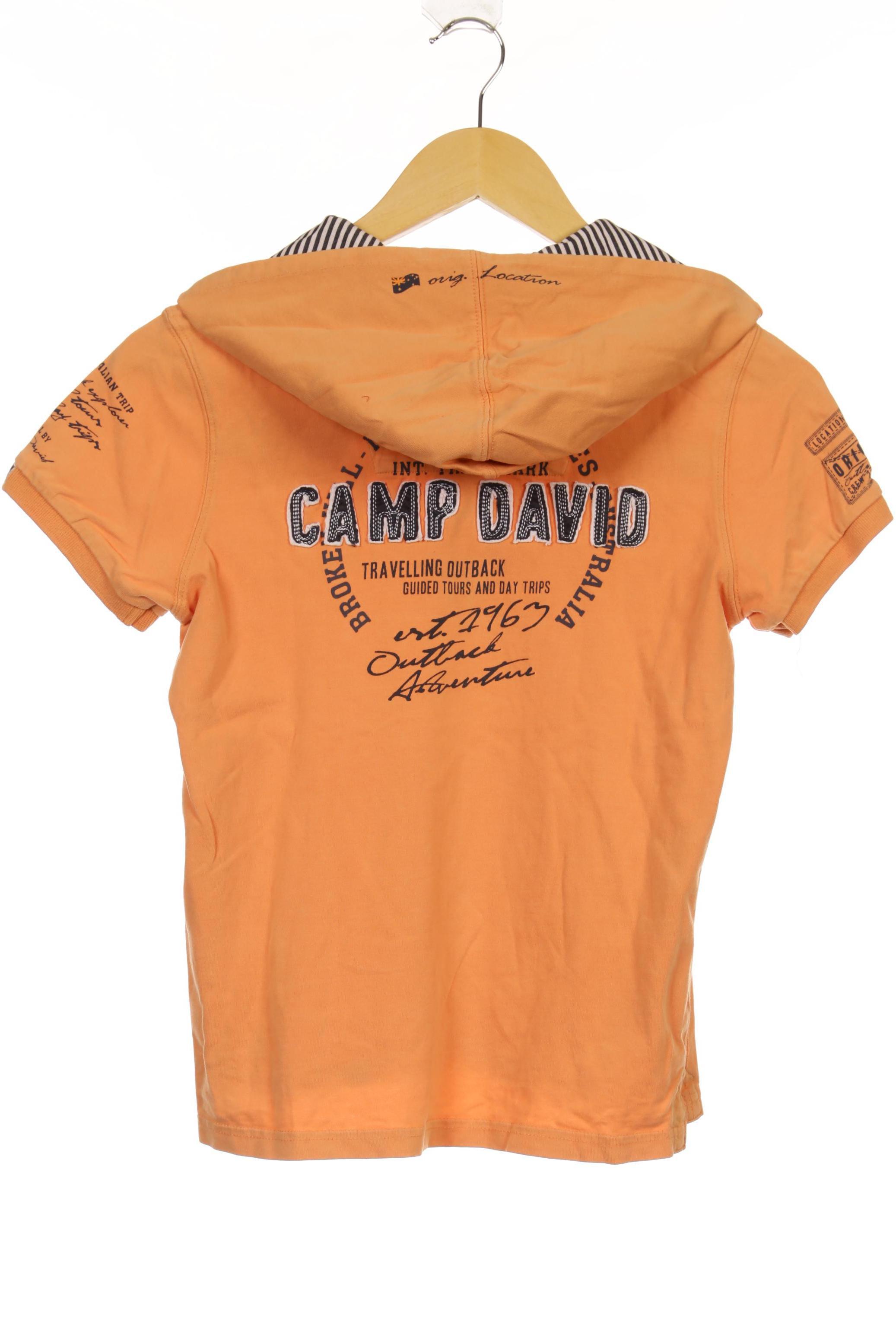 Thumbnail - Camp David Jungen Poloshirt, orange, Gr. 134