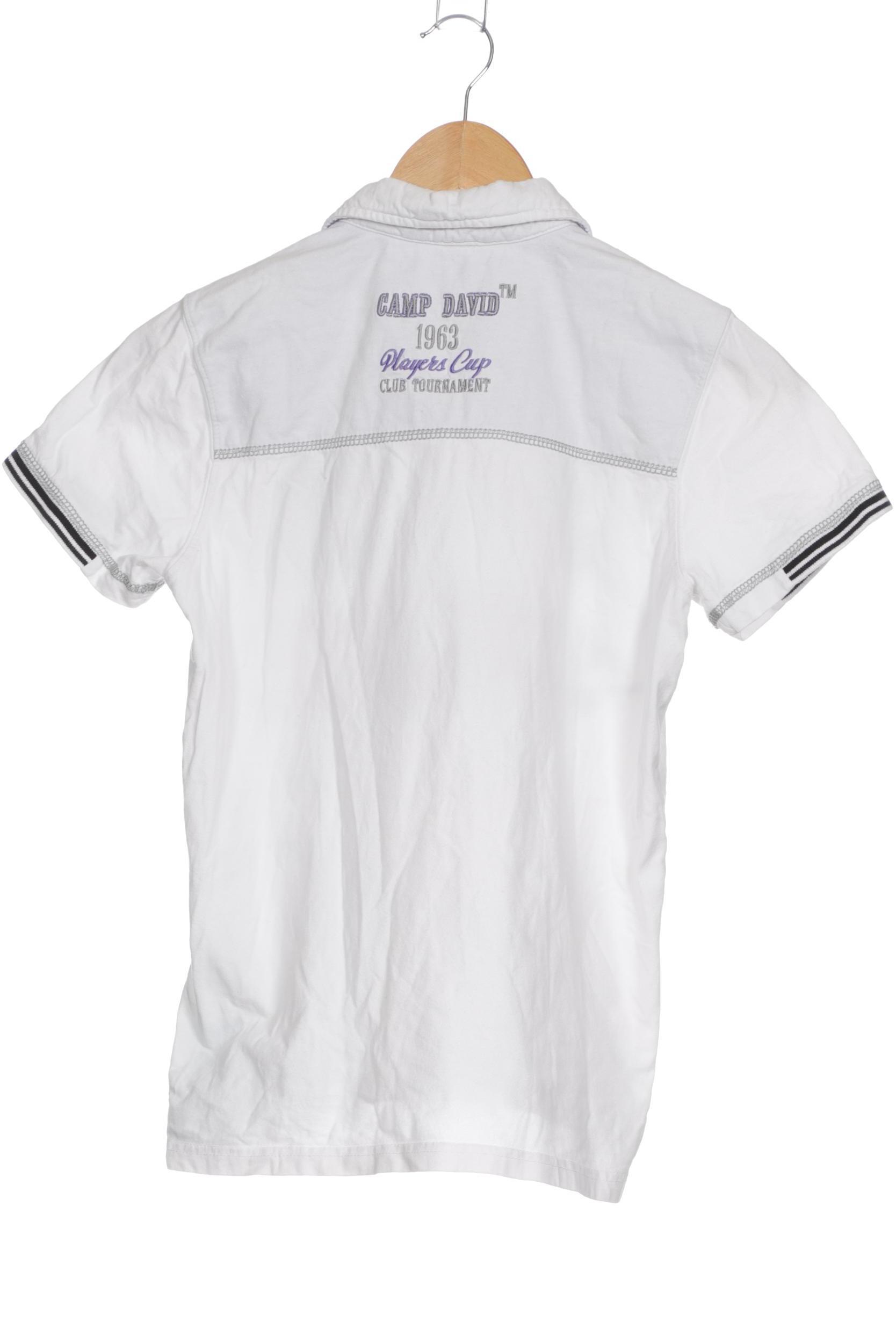 Thumbnail - Camp David Jungen Poloshirt, weiß, Gr. 146