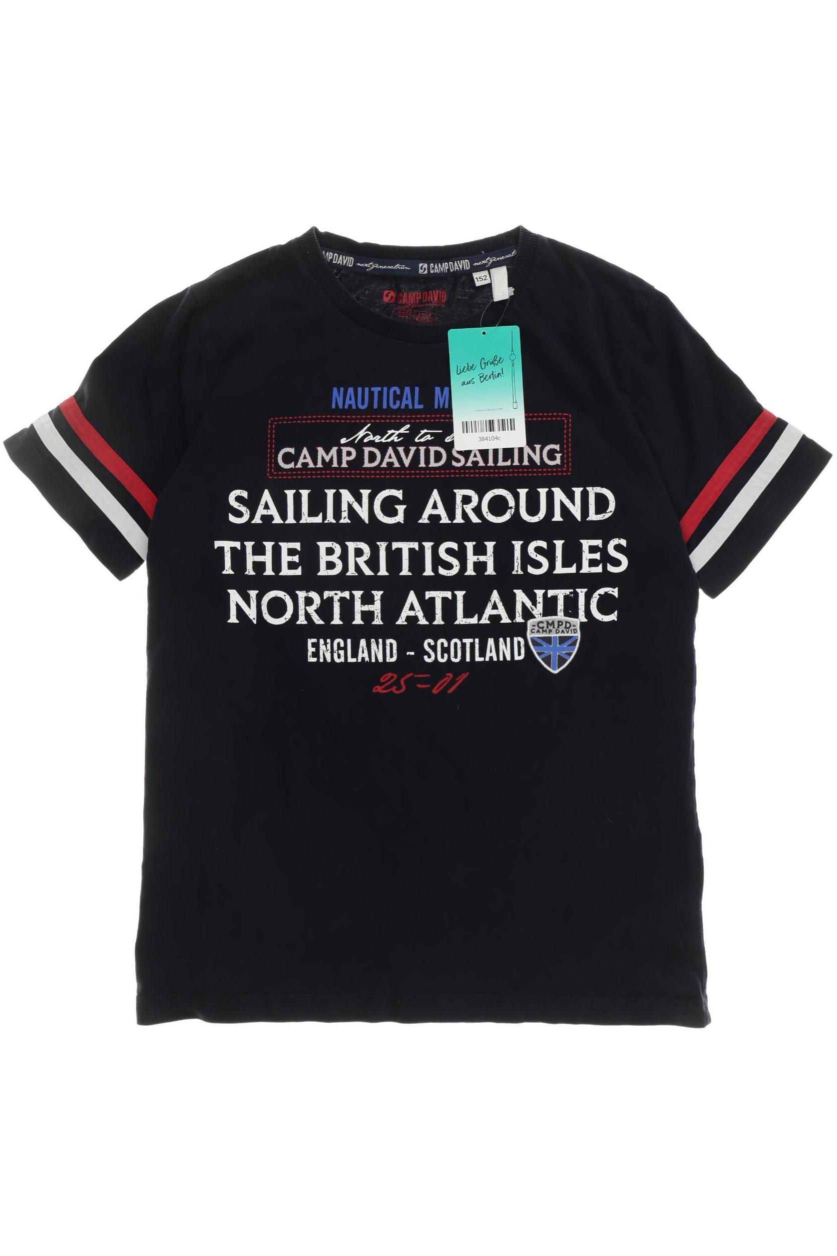 

Camp David Jungen T-Shirt, blau, Gr. 152