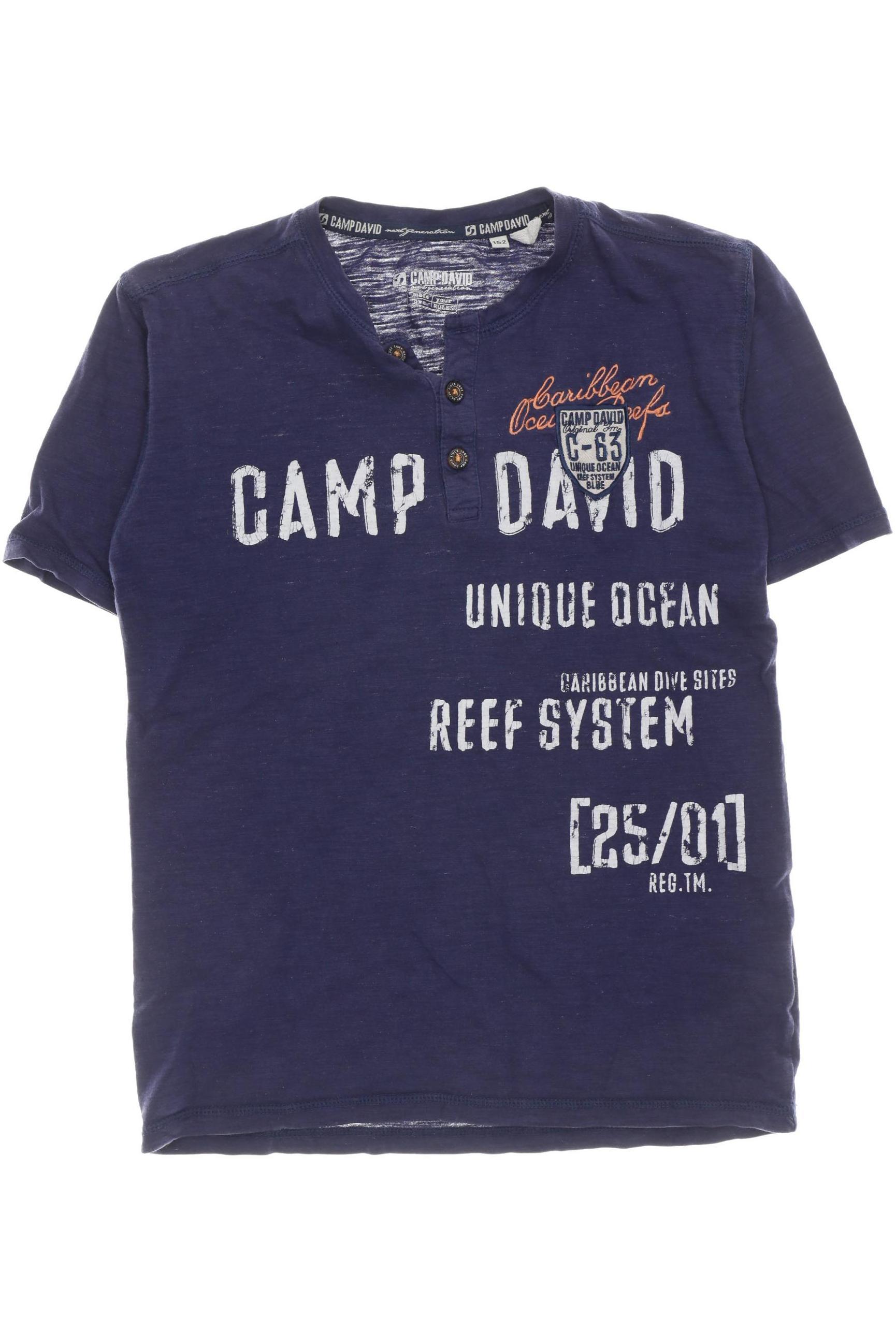 

Camp David Jungen T-Shirt, blau, Gr. 152