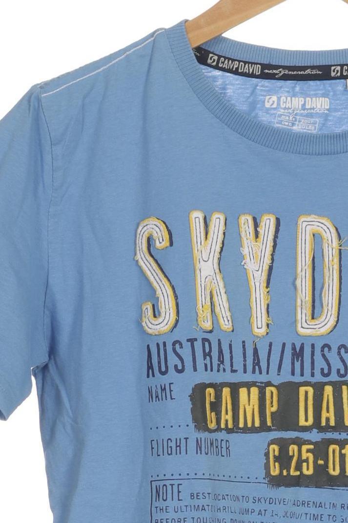 Thumbnail - Camp David Jungen T-Shirt, blau, Gr. 176