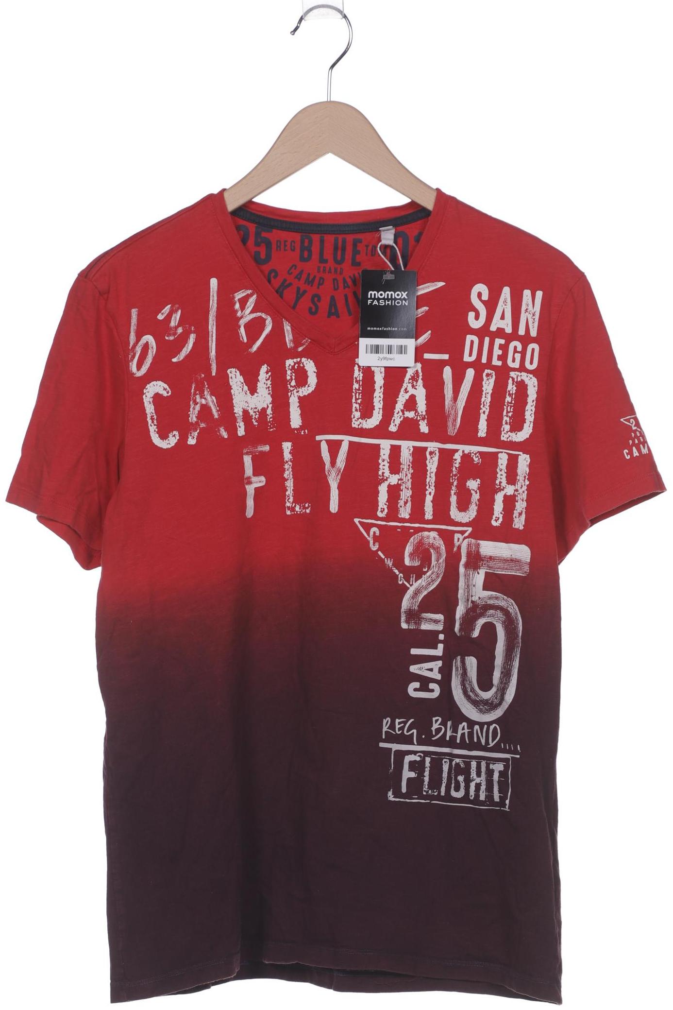 

Camp David Damen T-Shirt, rot, Gr. 38