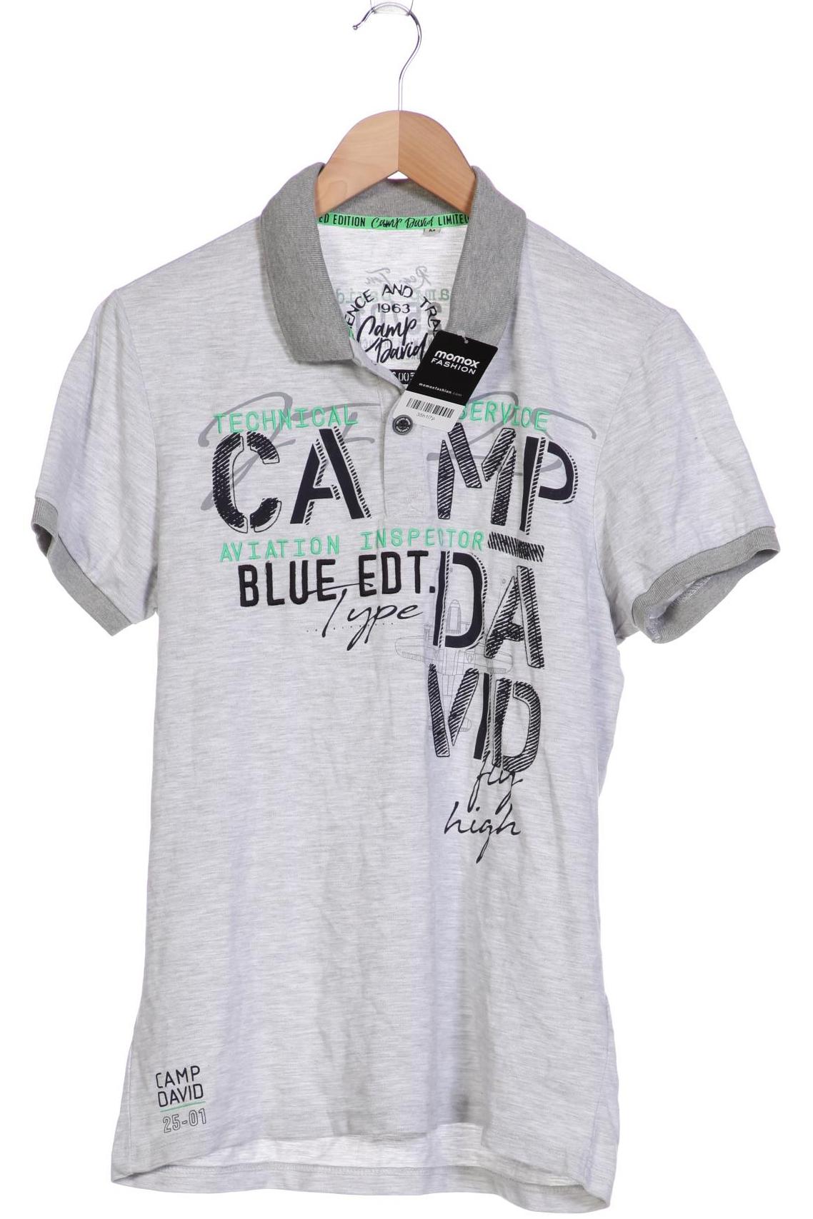 

Camp David Damen Poloshirt, grau