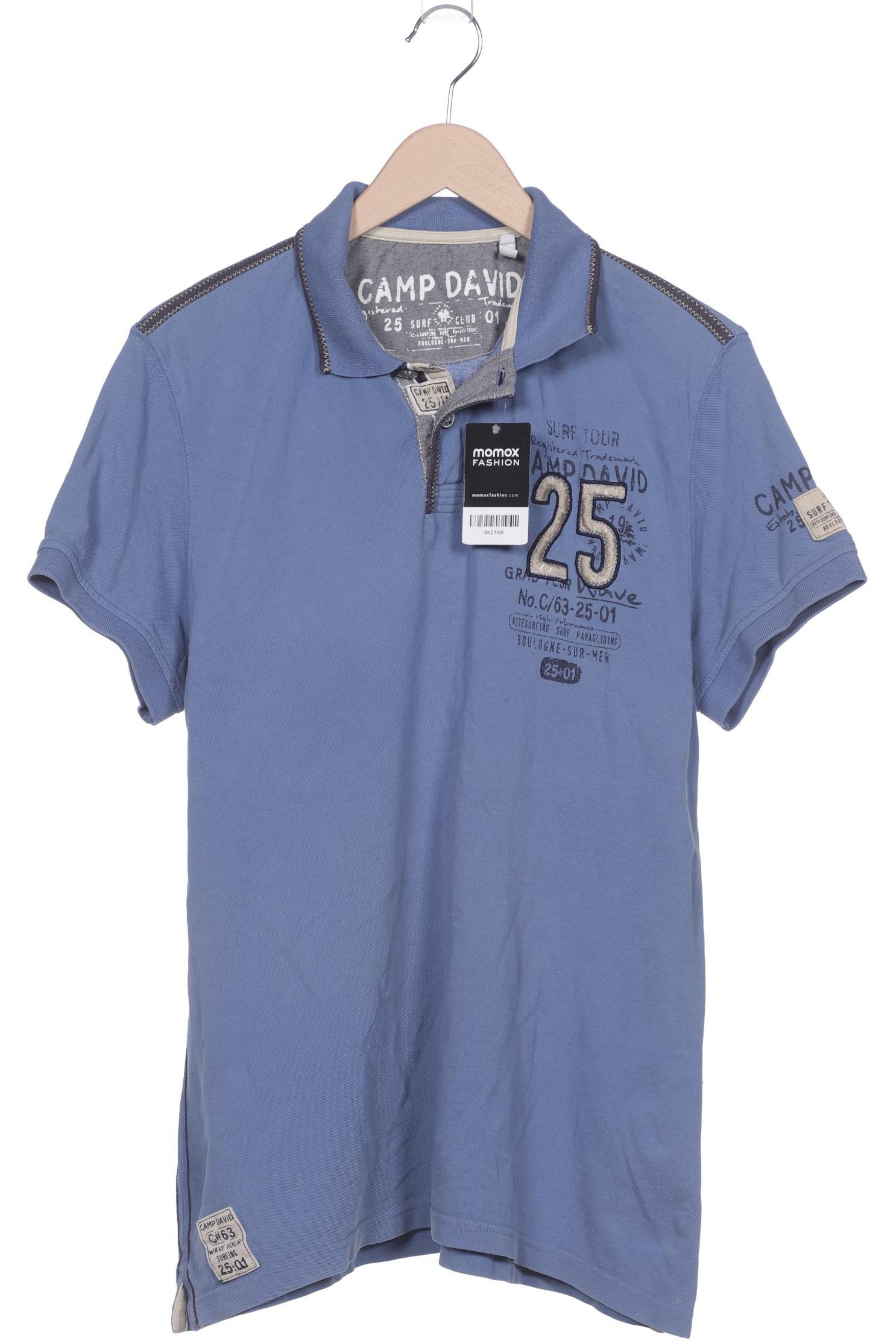 

Camp David Damen Poloshirt, blau, Gr. 42