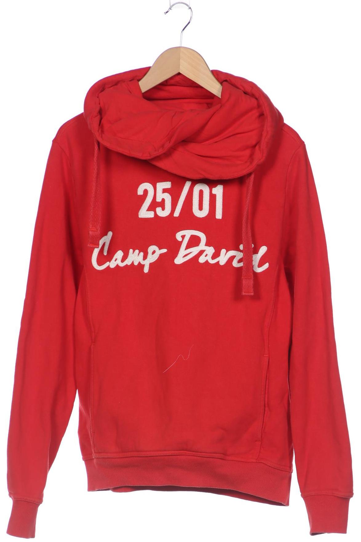 

Camp David Damen Kapuzenpullover, rot, Gr. 42