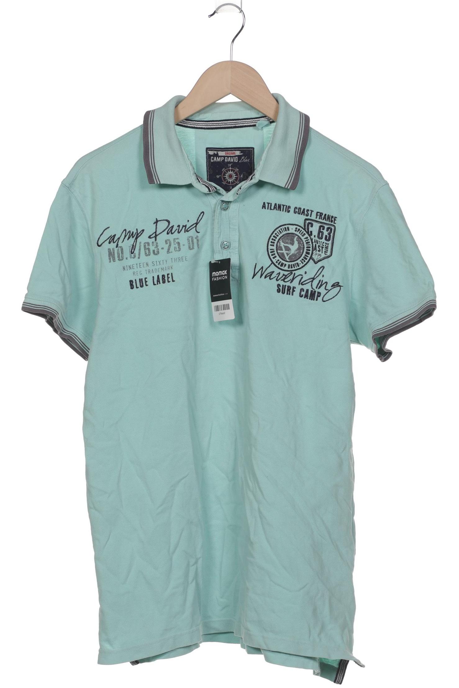 

Camp David Damen Poloshirt, türkis, Gr. 42
