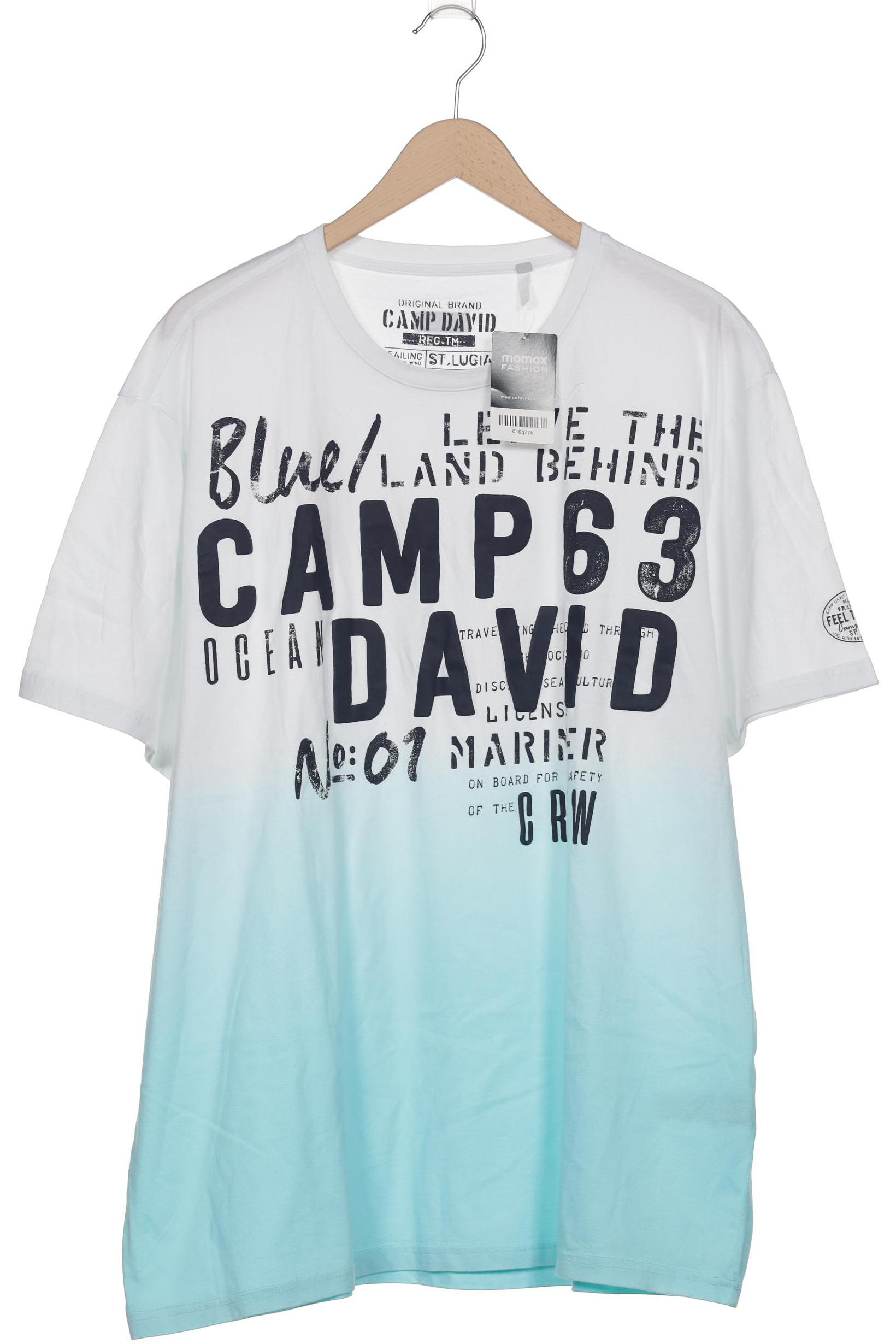 

Camp David Herren T-Shirt, blau, Gr. 58