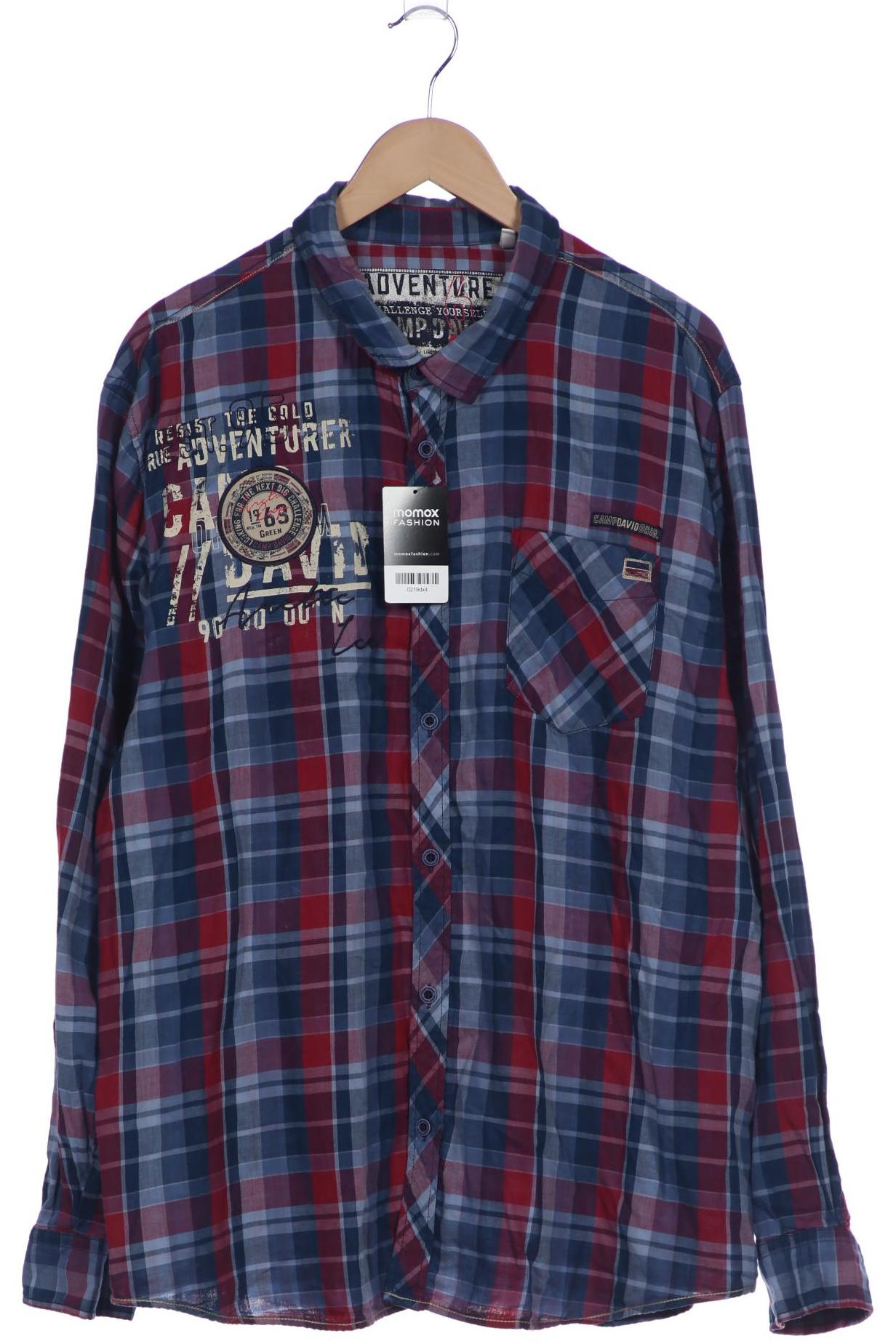 

Camp David Herren Hemd, blau, Gr. 58