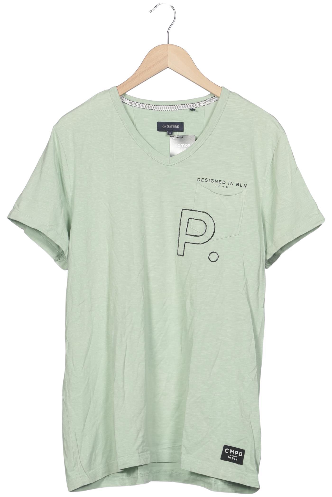 

Camp David Herren T-Shirt, hellgrün, Gr. 54