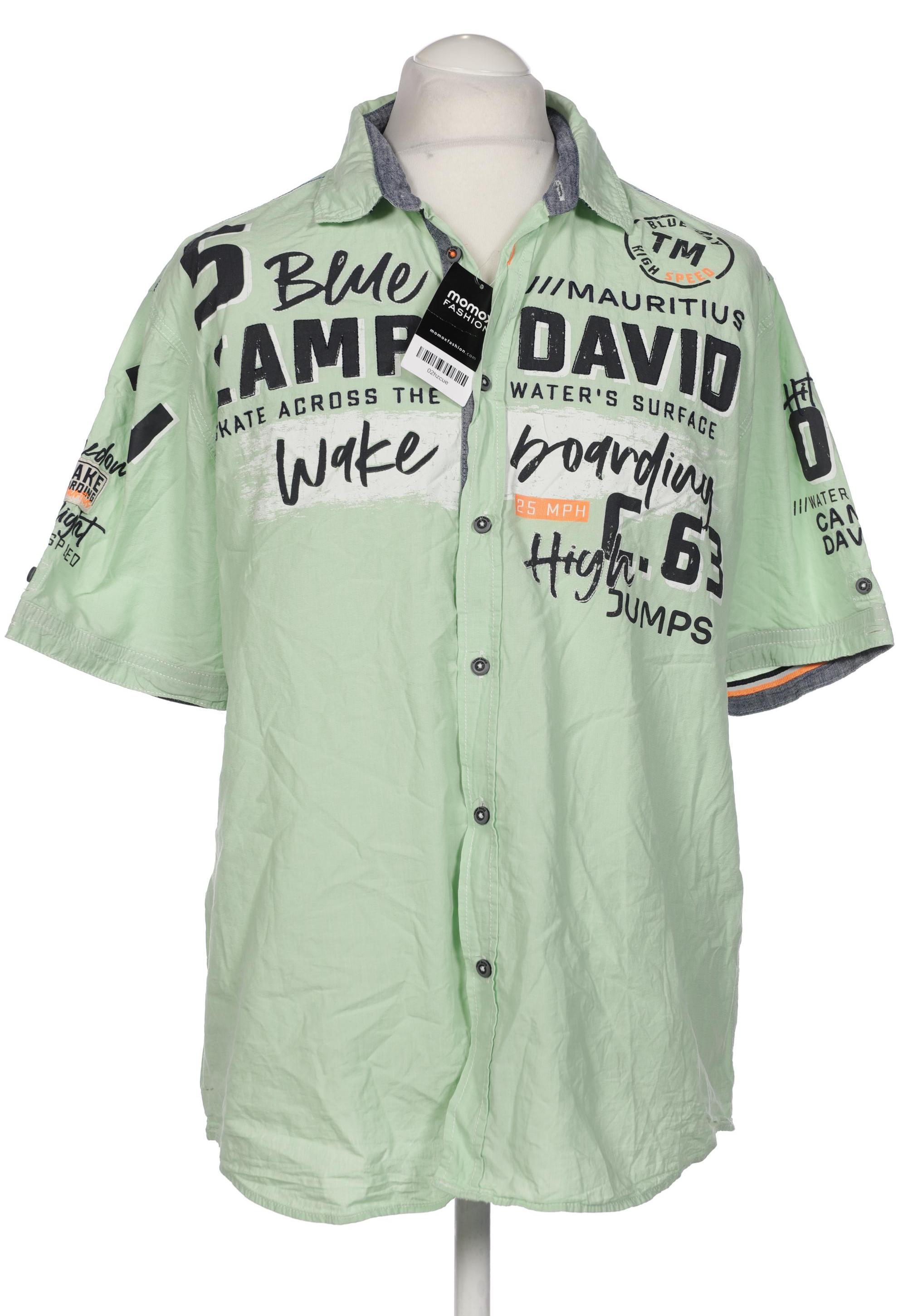 

Camp David Herren Hemd, hellgrün, Gr. 54