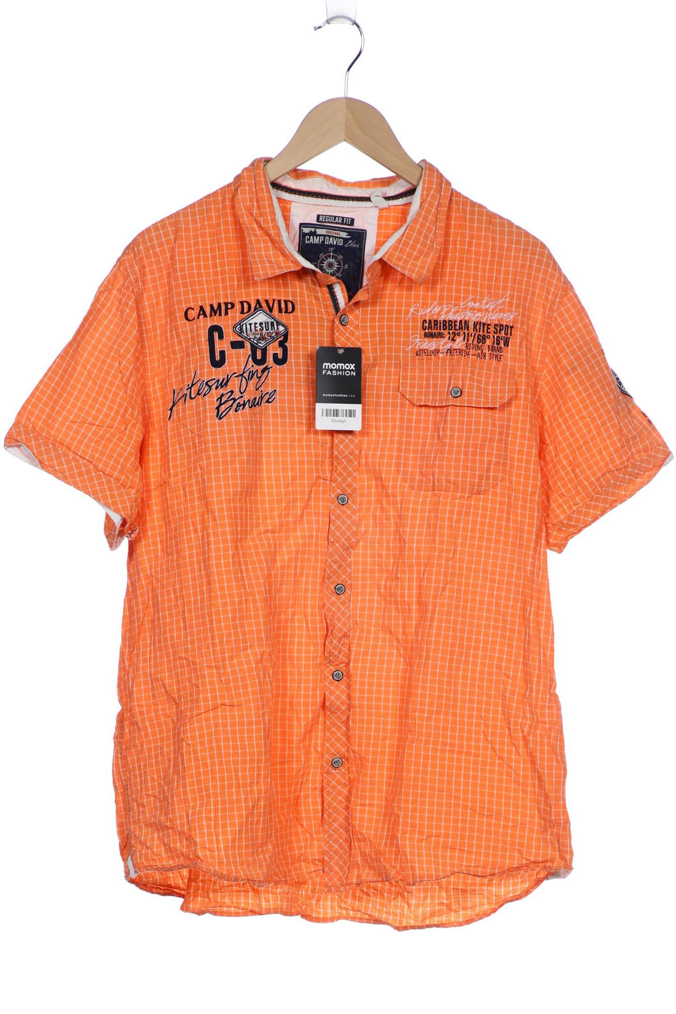 

Camp David Herren Hemd, orange
