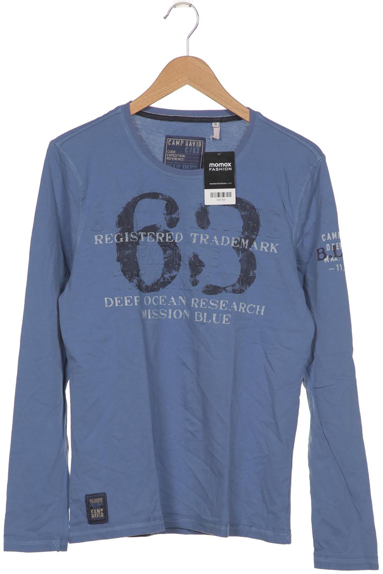 

Camp David Herren Langarmshirt, blau