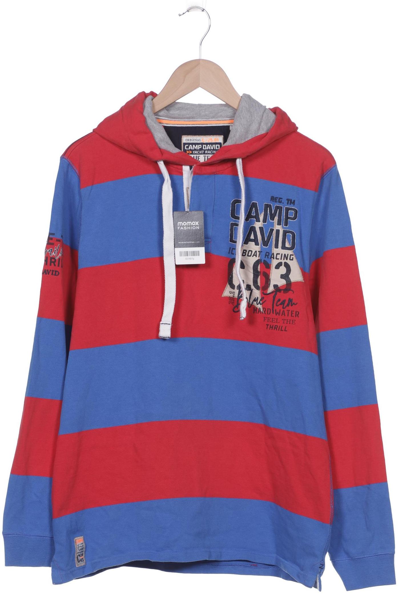 

Camp David Herren Kapuzenpullover, rot