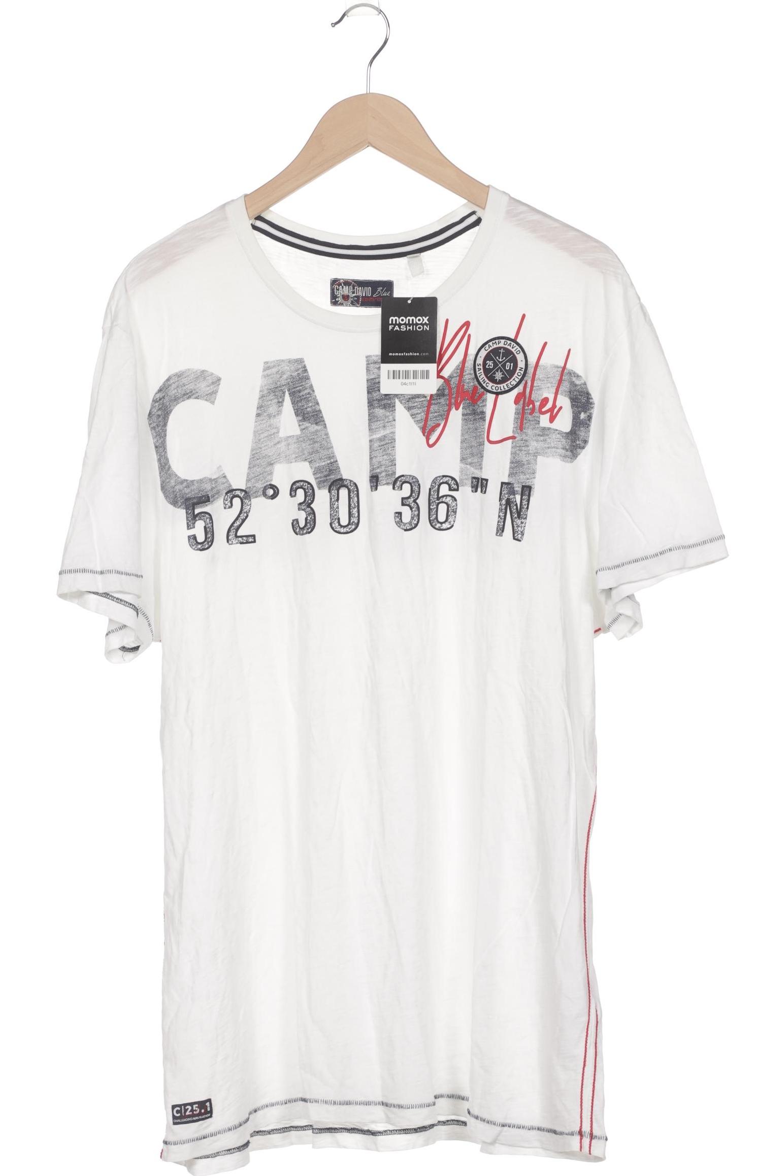 

Camp David Herren T-Shirt, weiß, Gr. 56