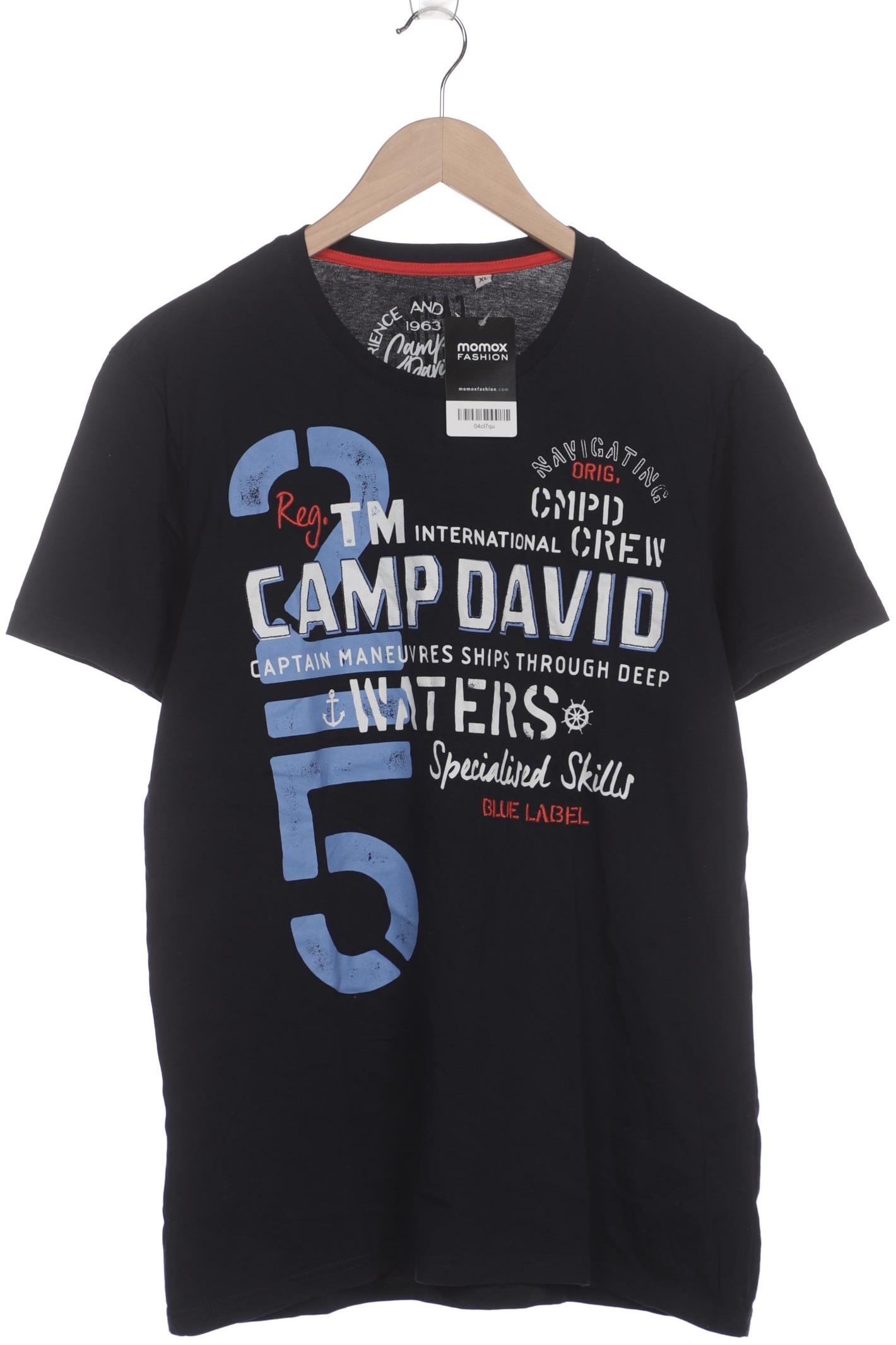 

Camp David Herren T-Shirt, marineblau, Gr. 54