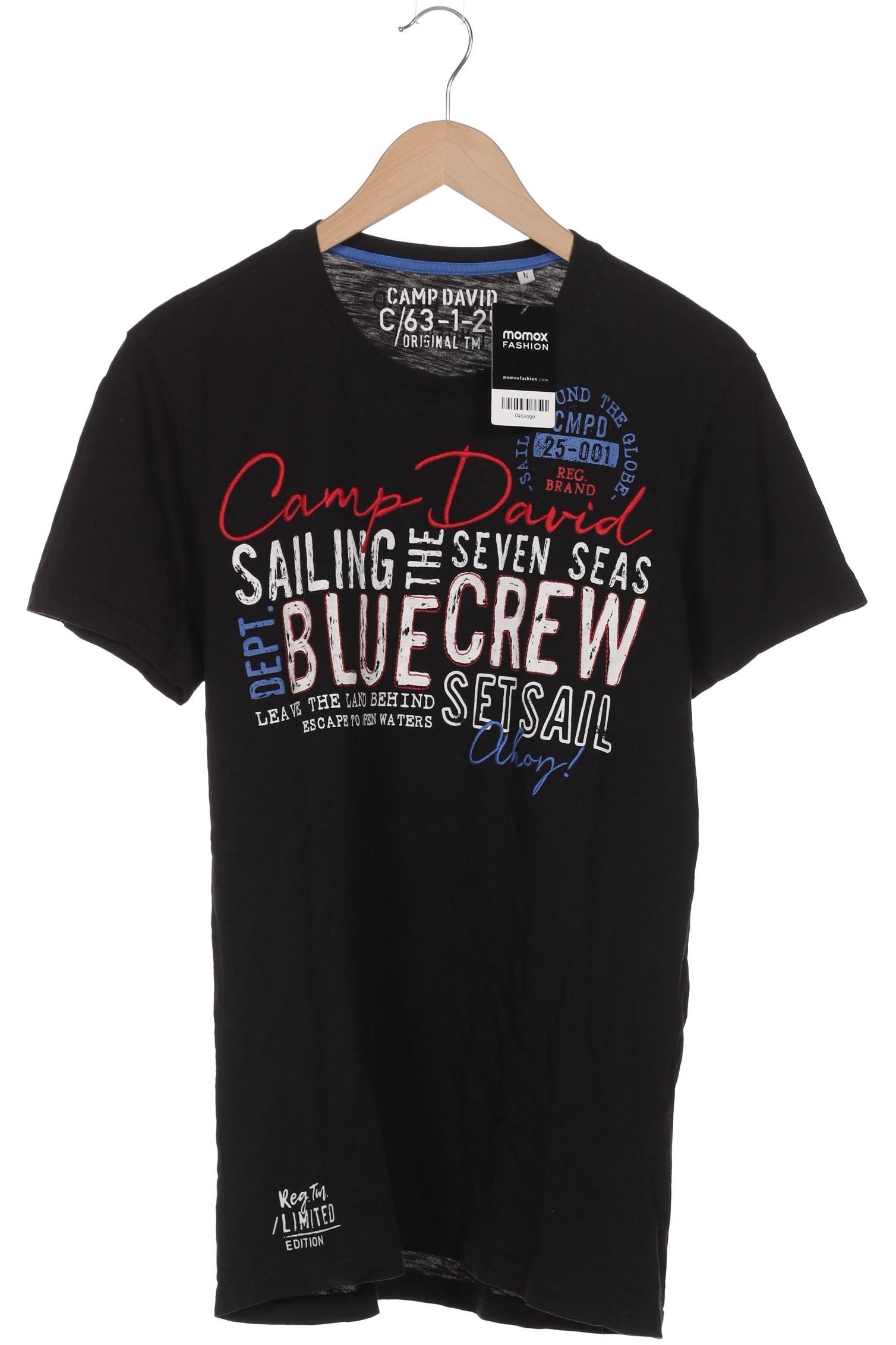 

Camp David Herren T-Shirt, schwarz, Gr. 52