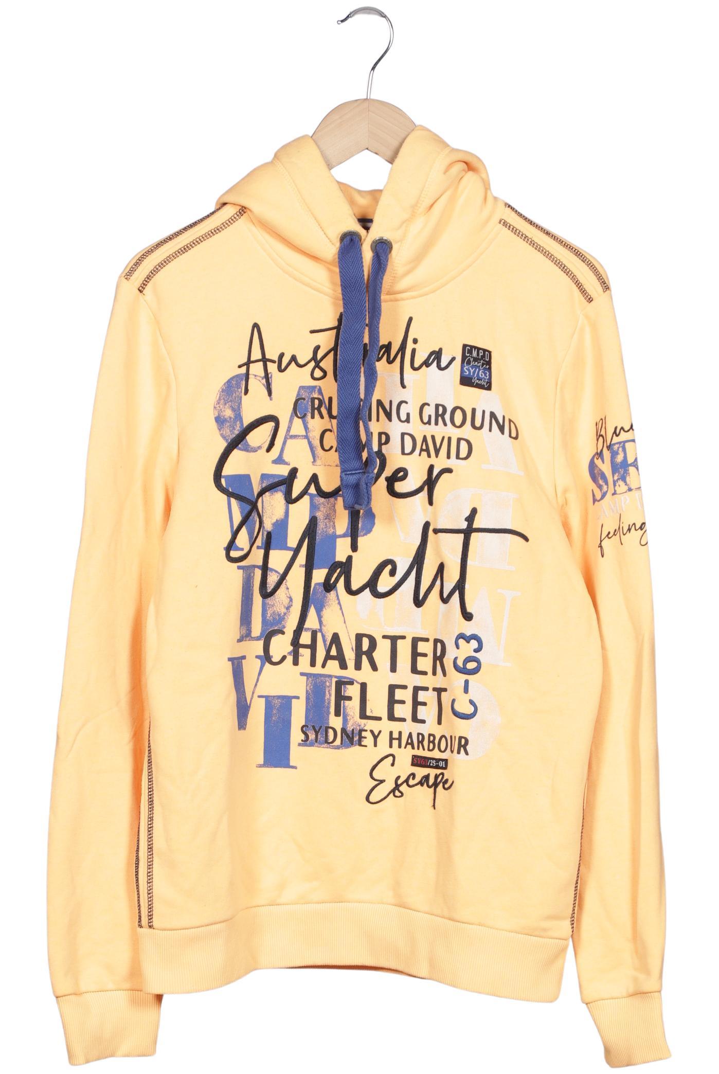 

Camp David Herren Kapuzenpullover, orange, Gr. 48