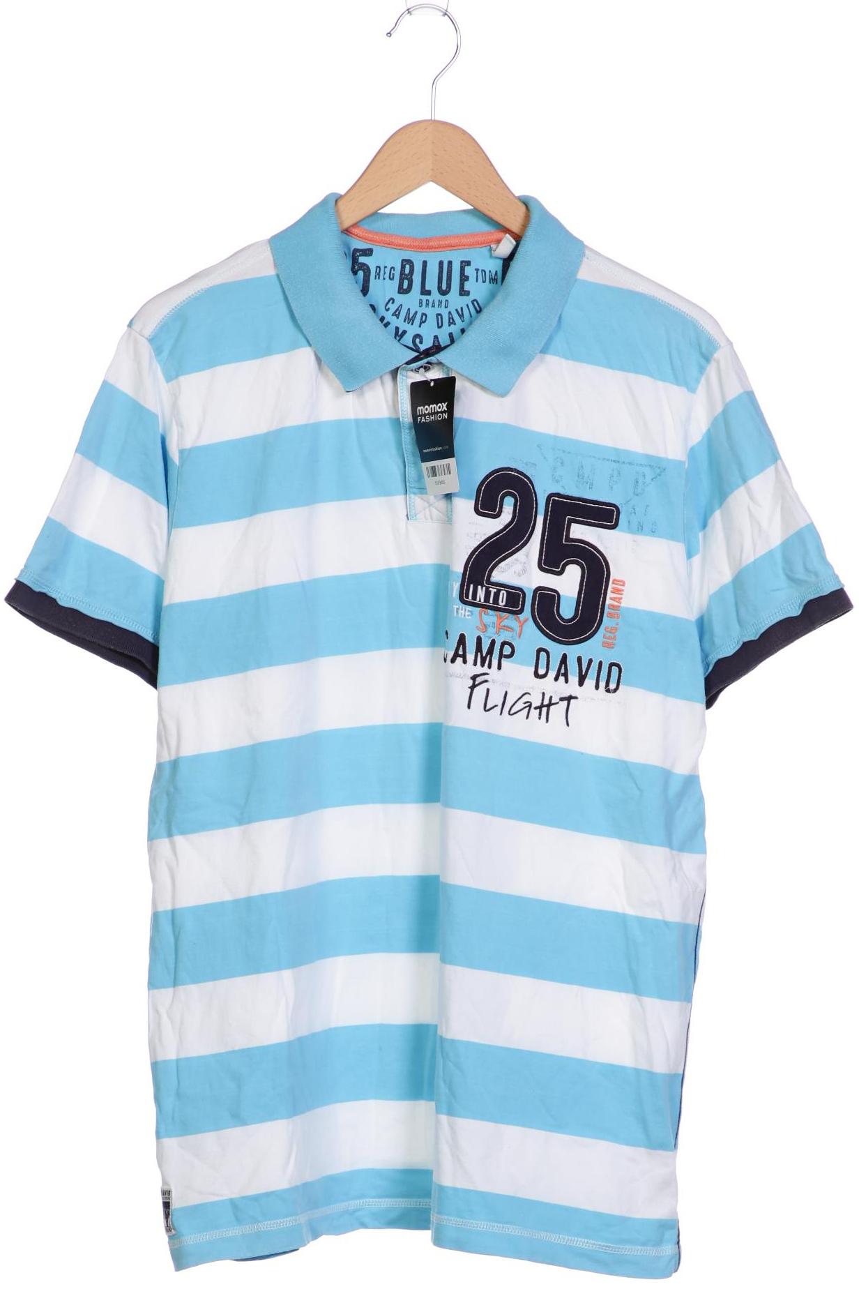

Camp David Herren Poloshirt, blau, Gr. 56