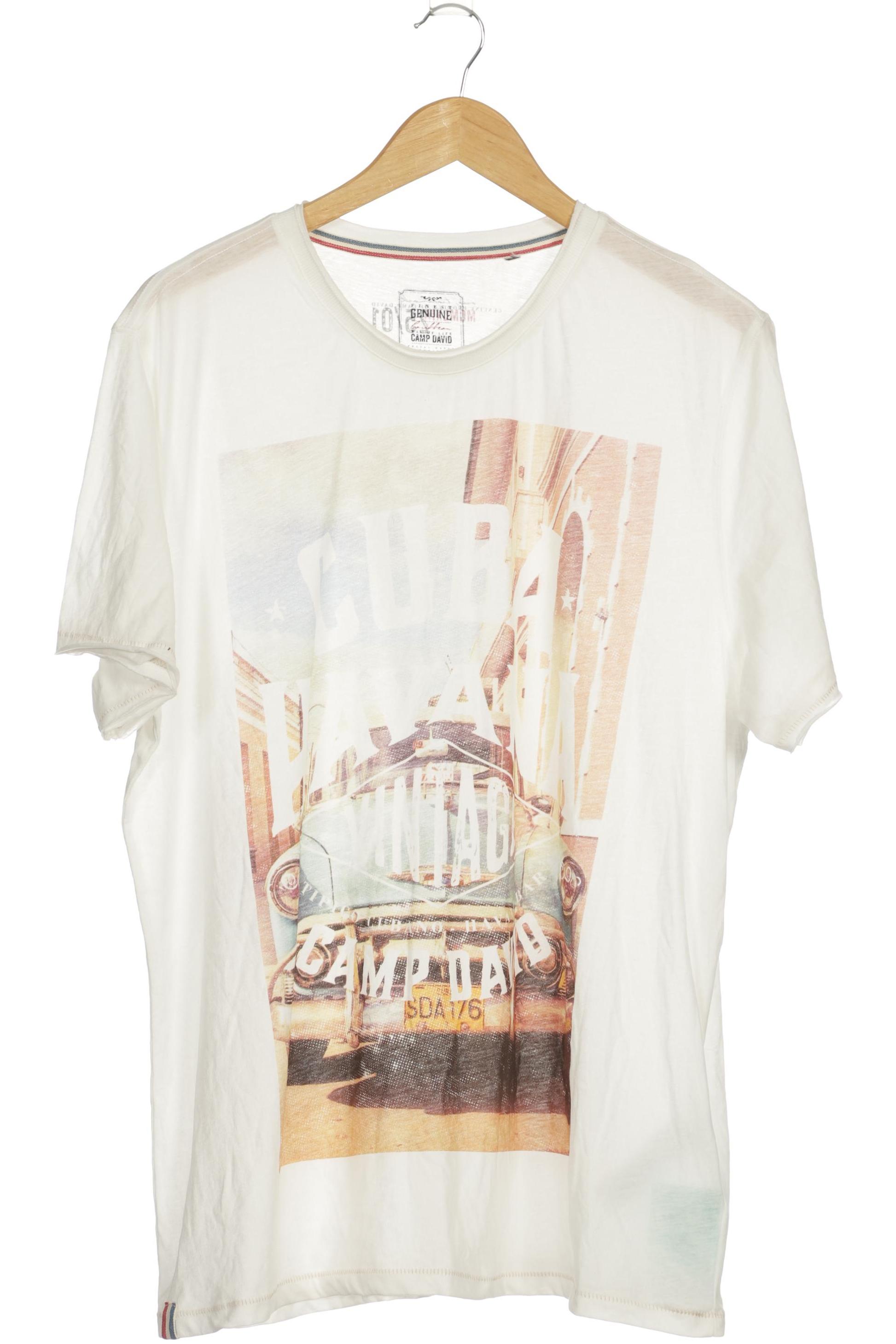 

Camp David Herren T-Shirt, weiß, Gr.