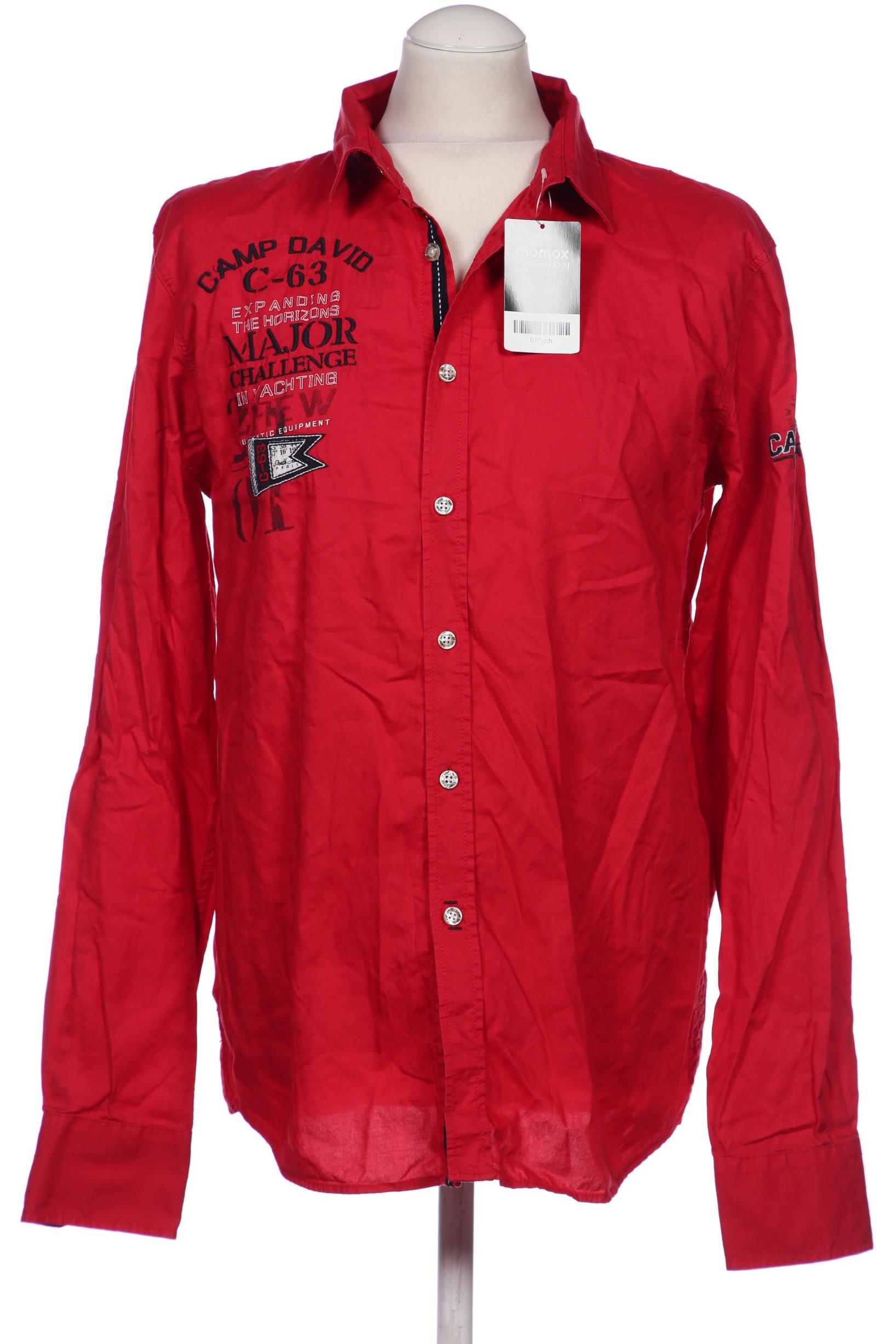 

Camp David Herren Hemd, rot, Gr. 48