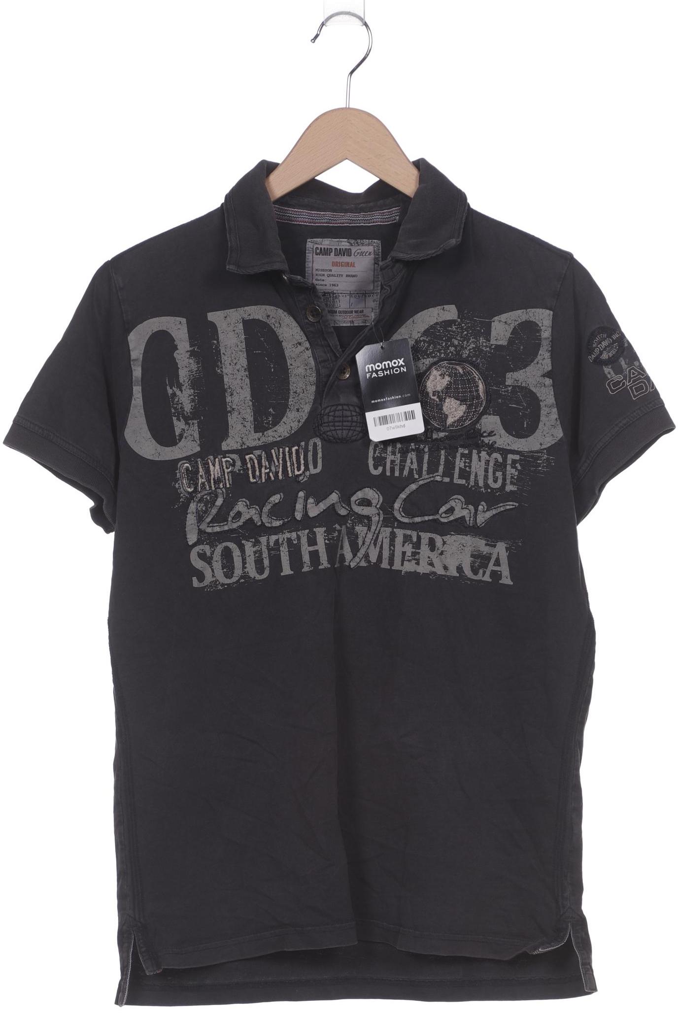 

Camp David Herren Poloshirt, grau, Gr. 48