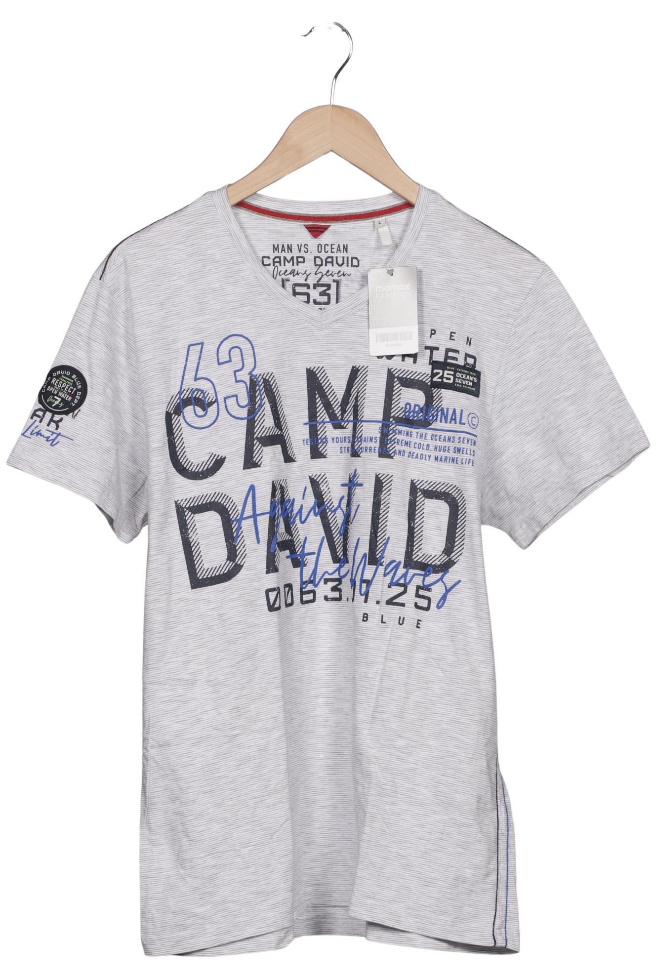 

Camp David Herren T-Shirt, grau, Gr. 52