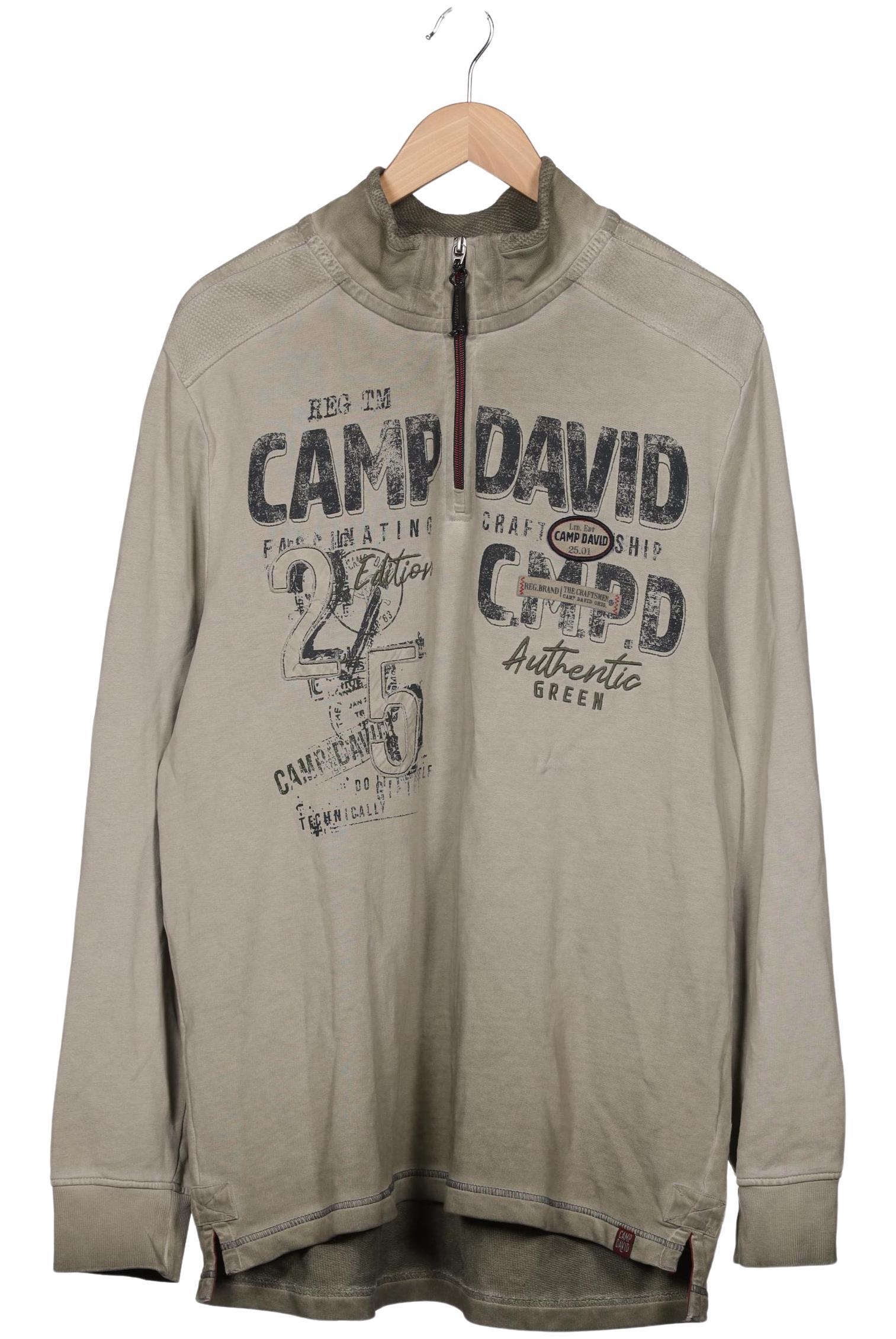 

Camp David Herren Sweatshirt, grau, Gr. 54