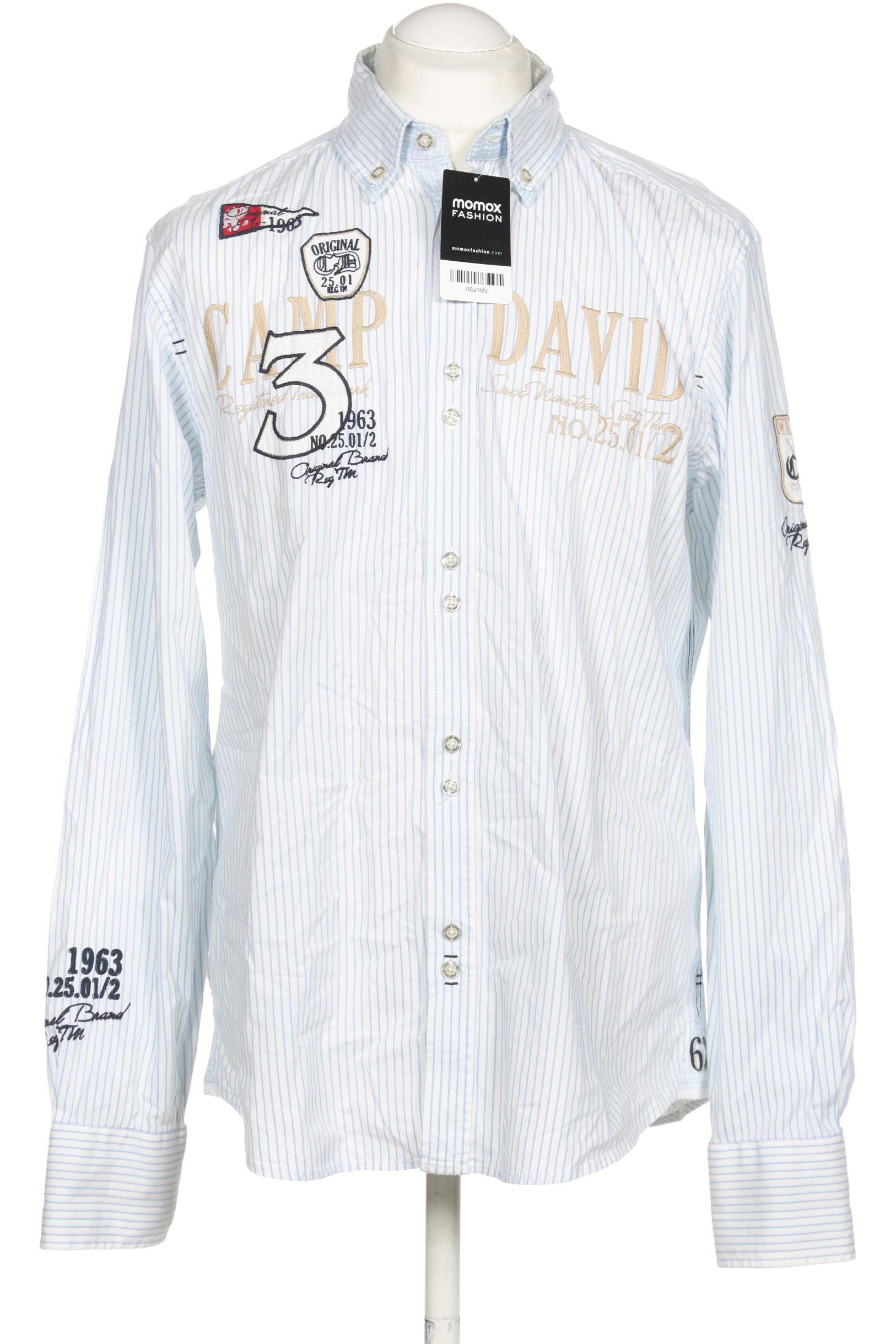 

Camp David Herren Hemd, hellblau, Gr. 52