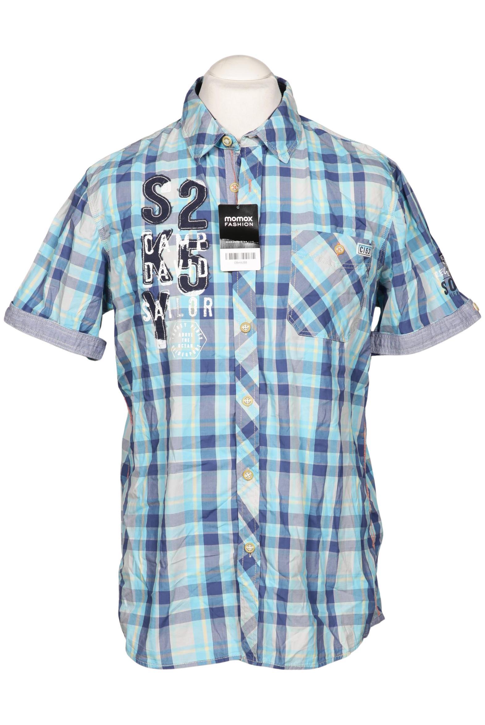 Thumbnail - Camp David Herren Hemd, blau, Gr. 48