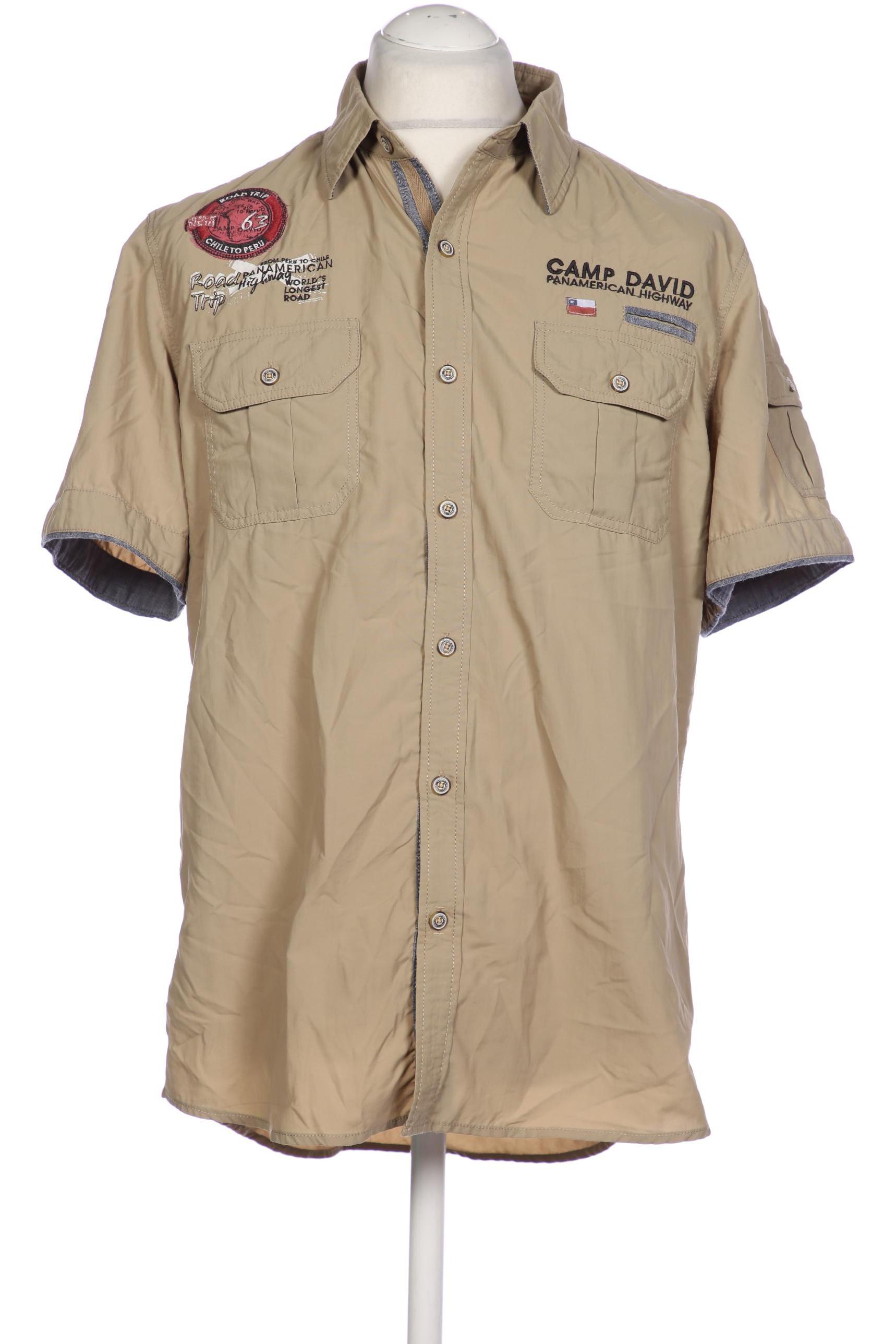 

Camp David Herren Hemd, beige, Gr. 52