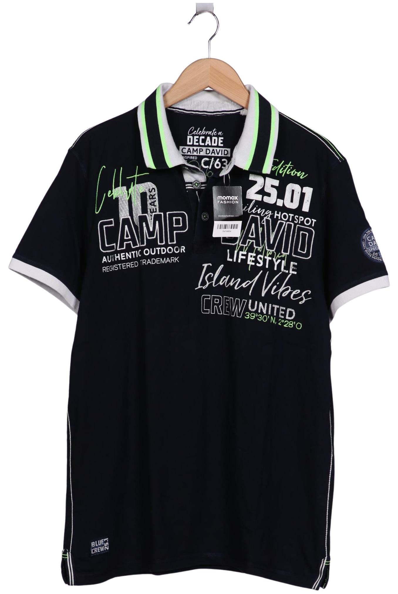 

Camp David Herren Poloshirt, marineblau, Gr. 56