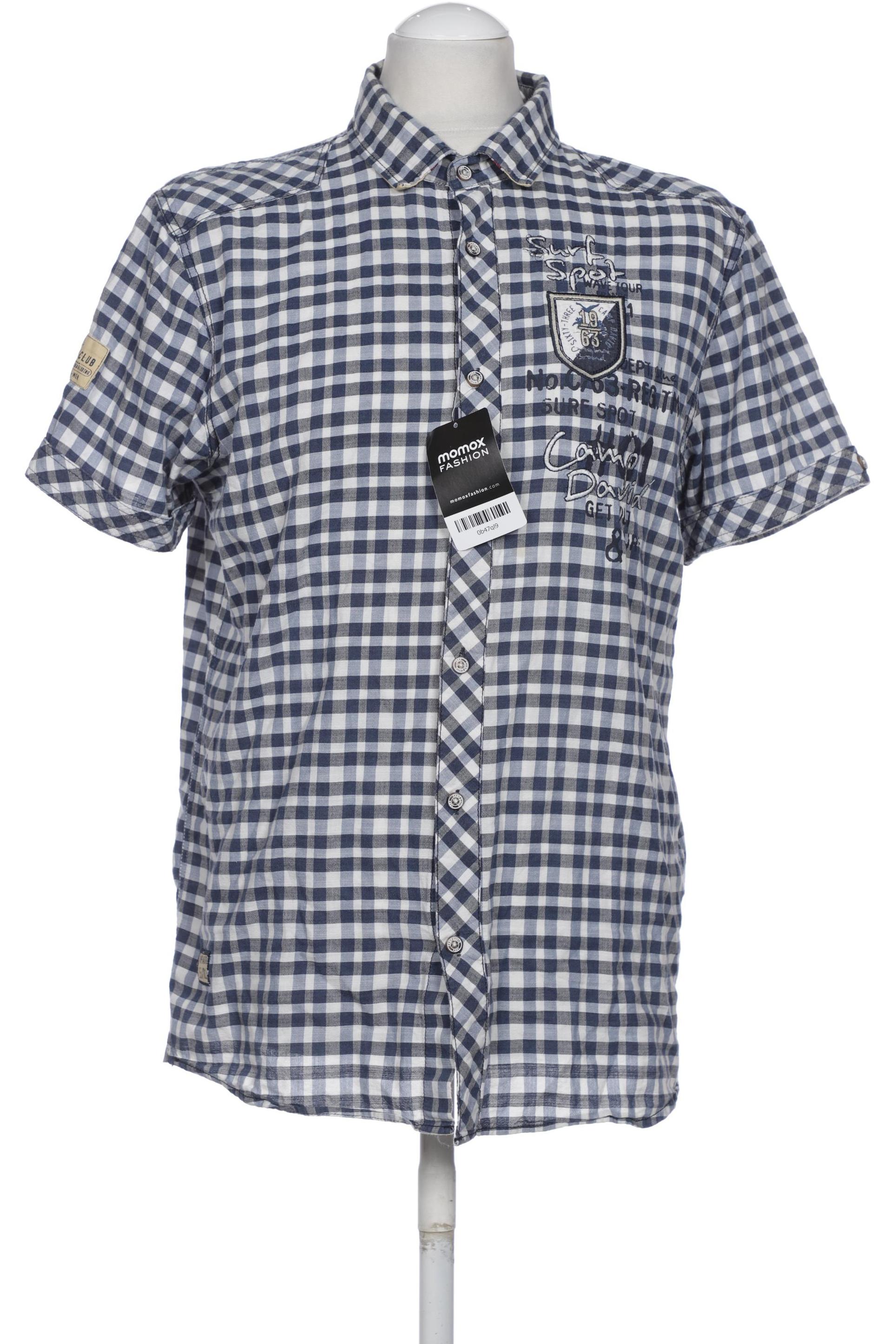 

Camp David Herren Hemd, marineblau