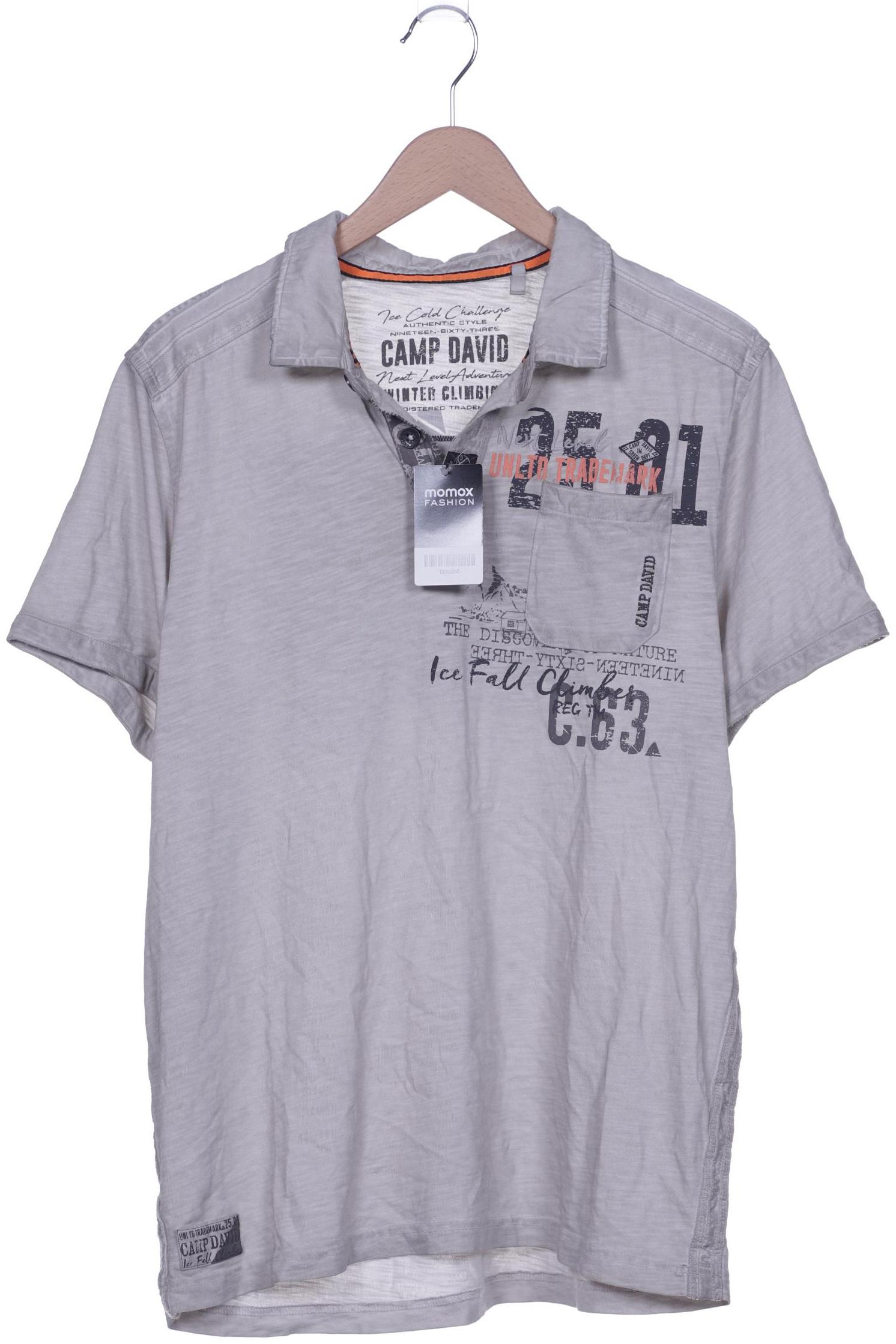 

Camp David Herren Poloshirt, beige, Gr. 54