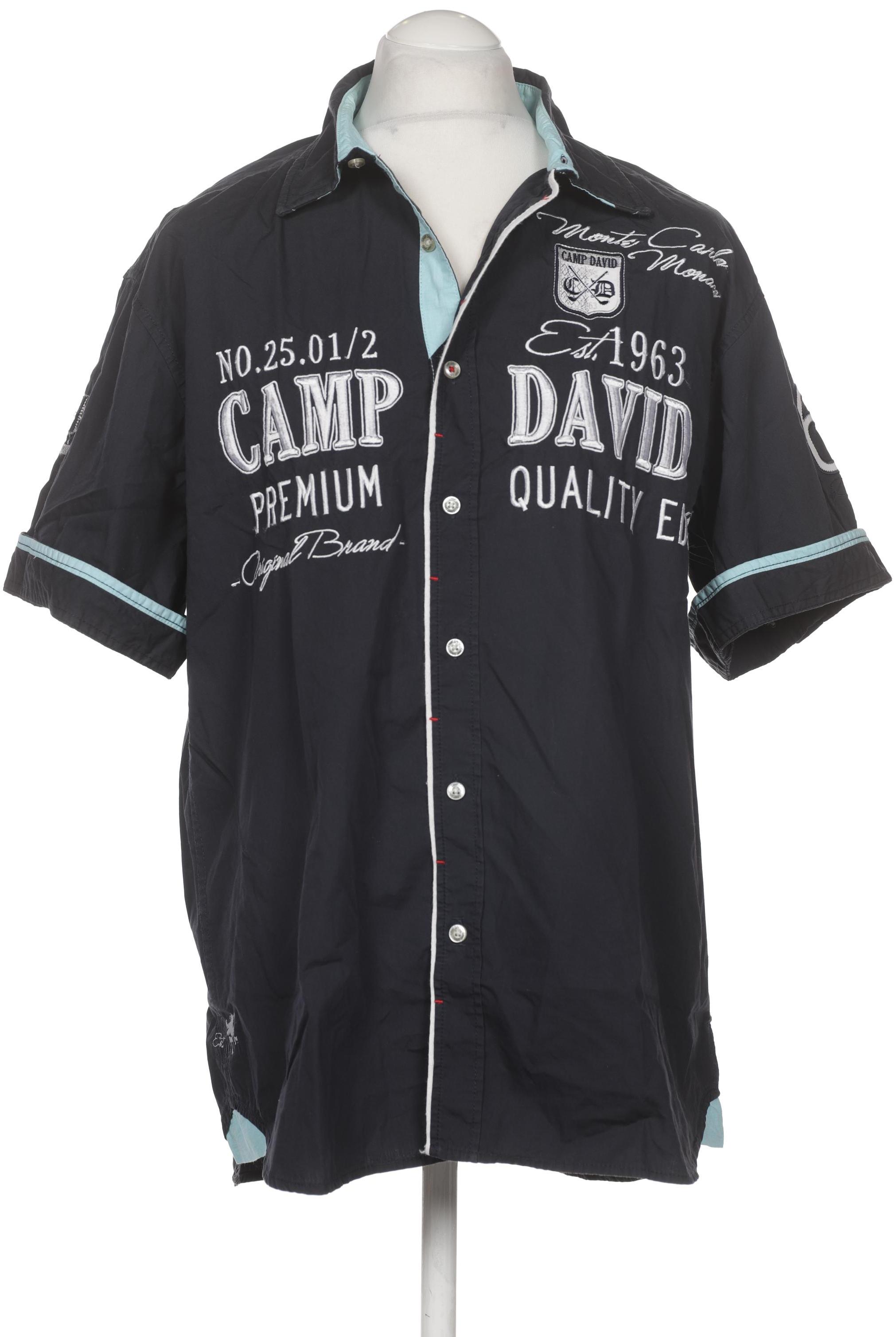 

Camp David Herren Hemd, marineblau, Gr. 54