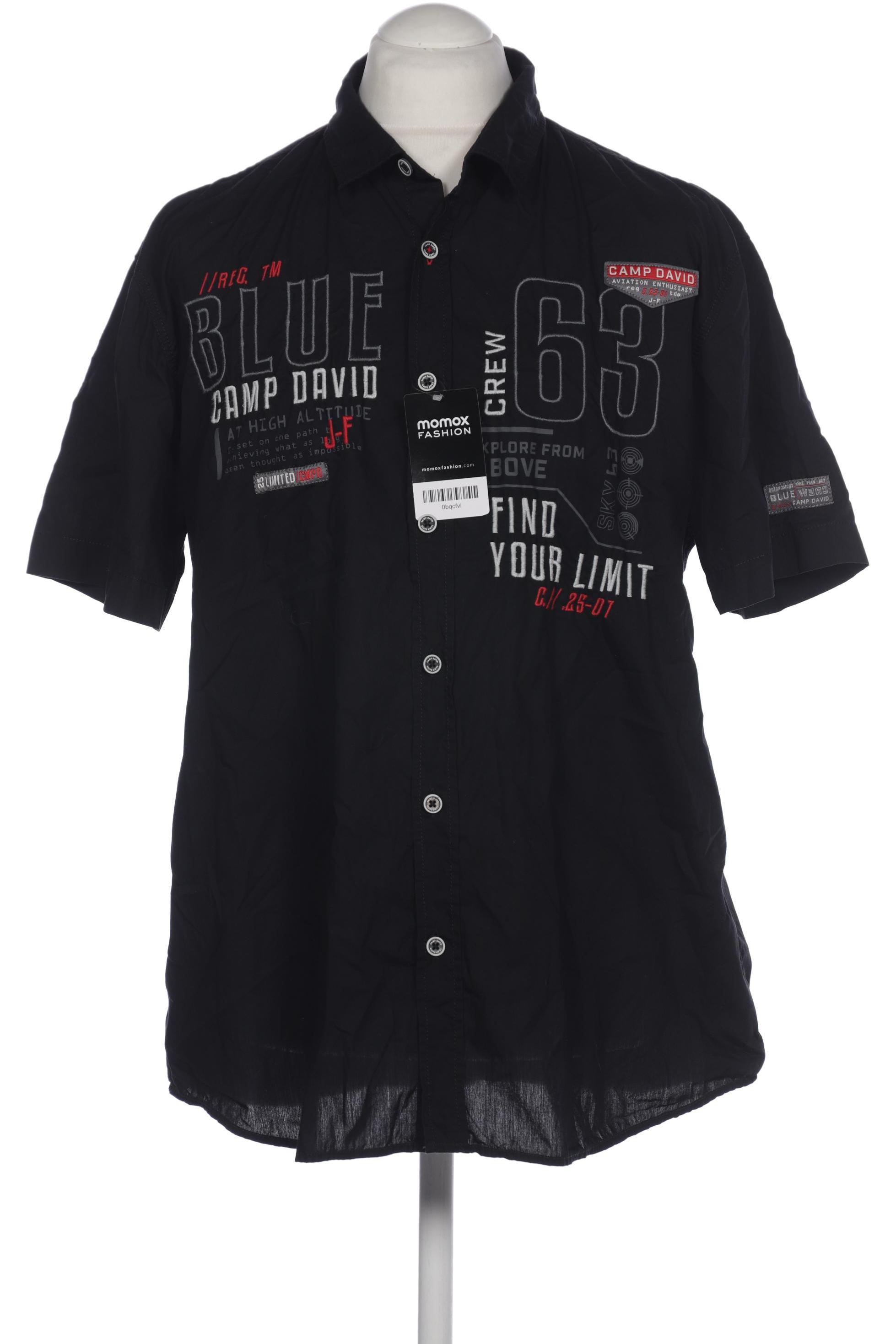 

Camp David Herren Hemd, schwarz, Gr. 54
