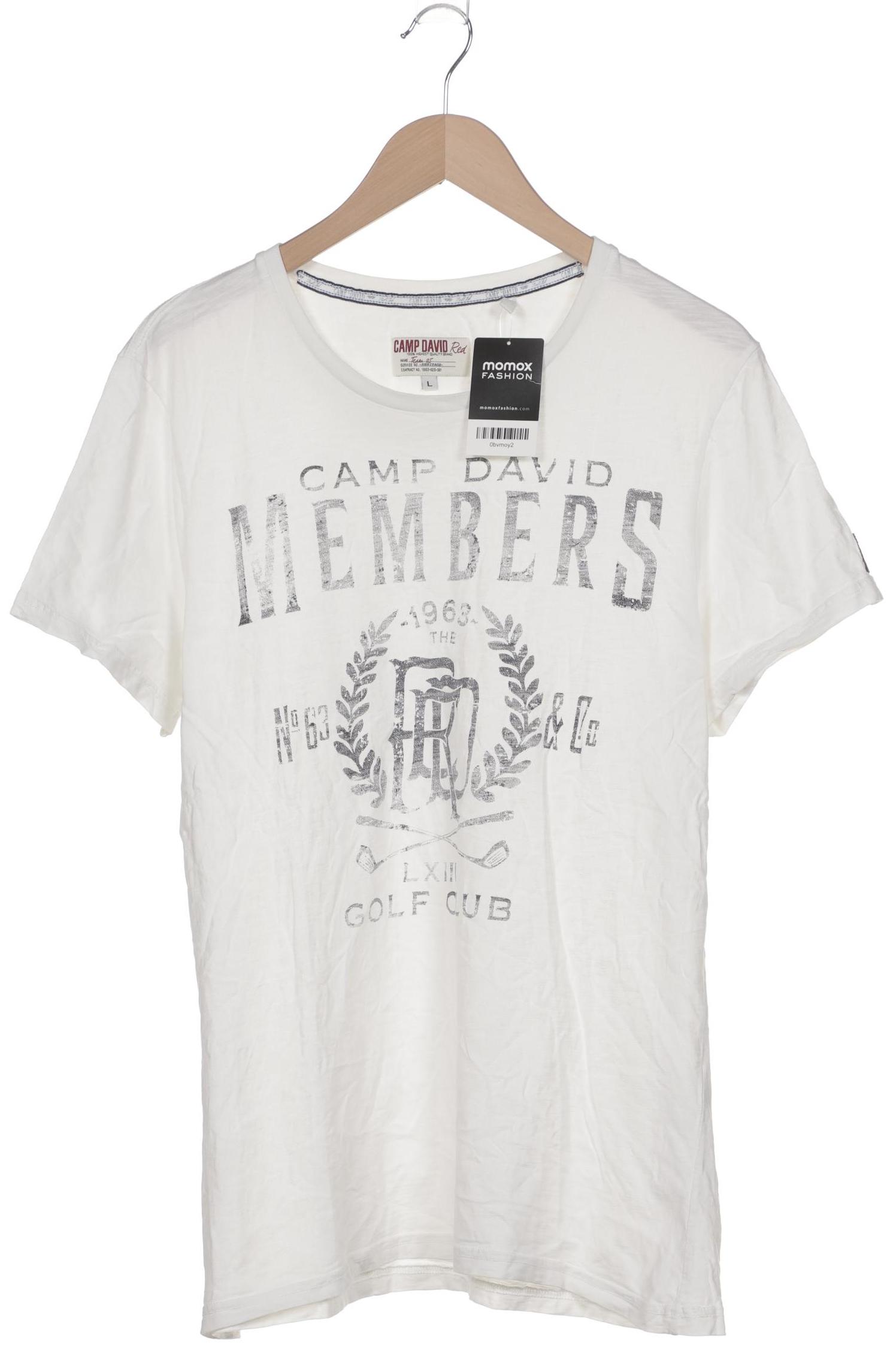 

Camp David Herren T-Shirt, weiß, Gr. 52