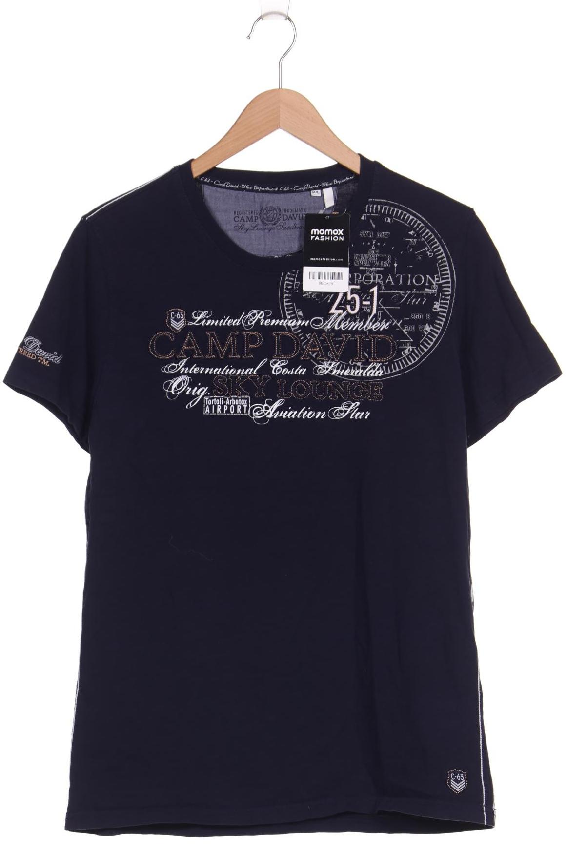 

Camp David Herren T-Shirt, marineblau