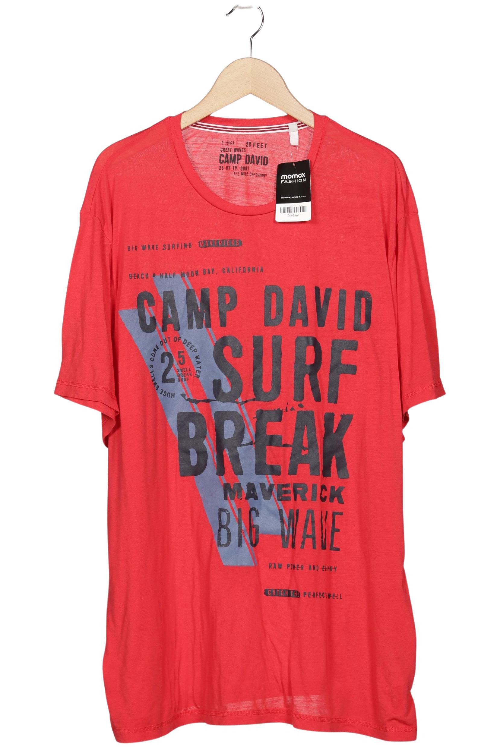 

Camp David Herren T-Shirt, rot, Gr. 60