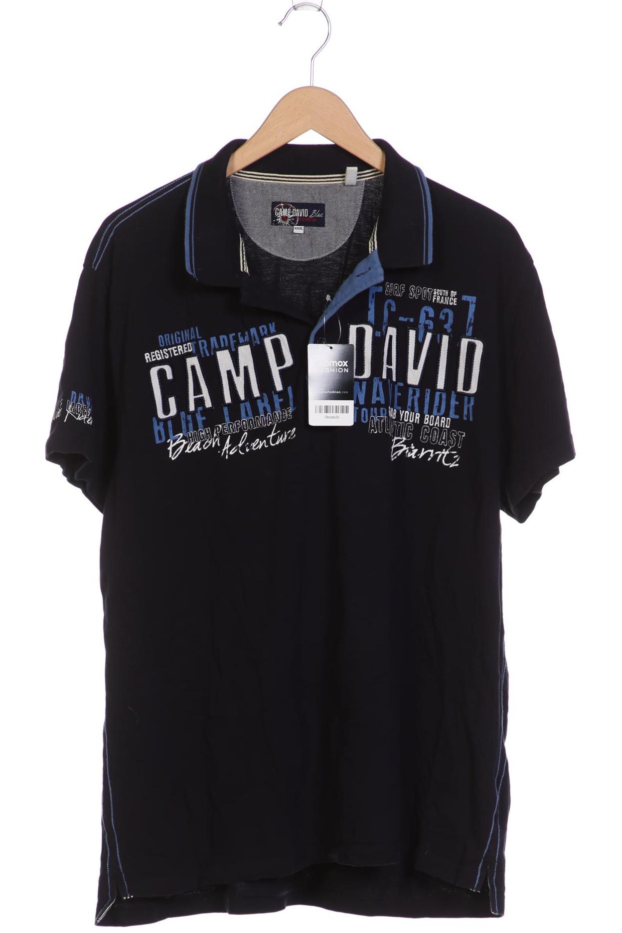 

Camp David Herren Poloshirt, marineblau
