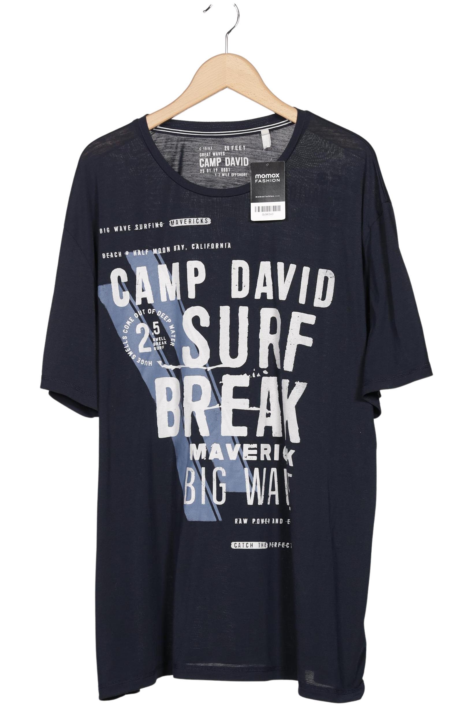 Thumbnail - Camp David Herren T-Shirt, marineblau, Gr. 60