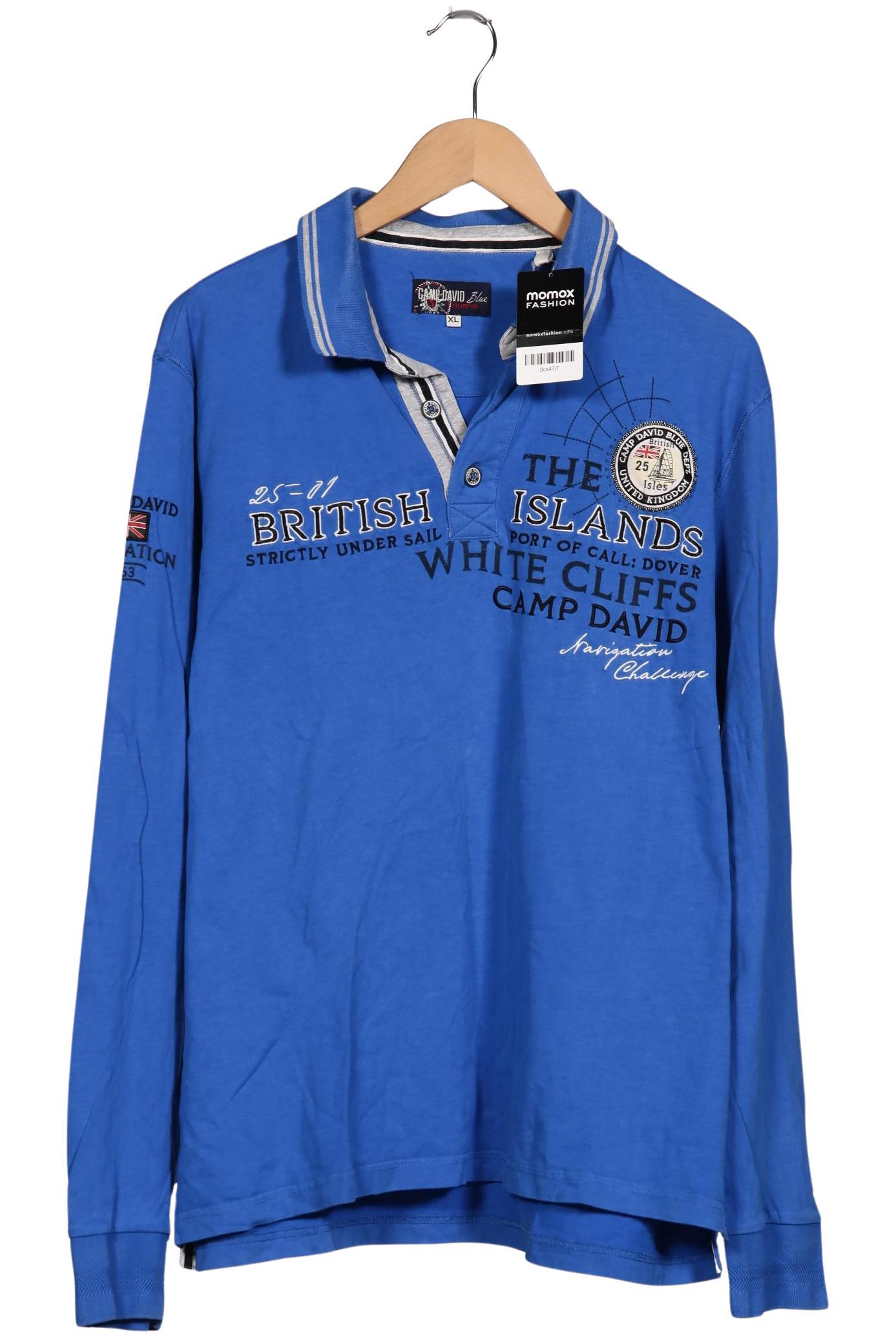 

Camp David Herren Poloshirt, blau, Gr. 54