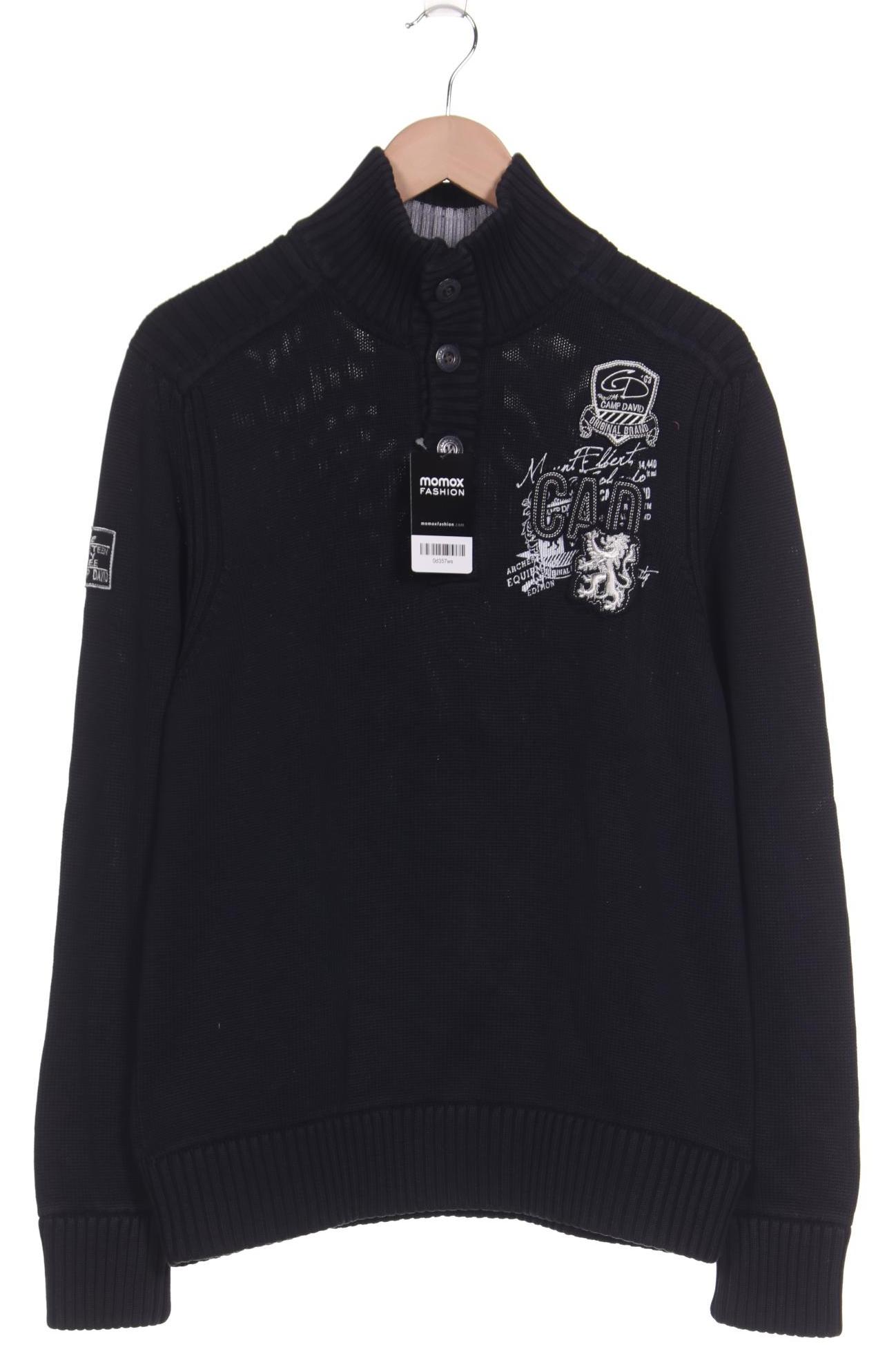

Camp David Herren Pullover, schwarz, Gr. 48