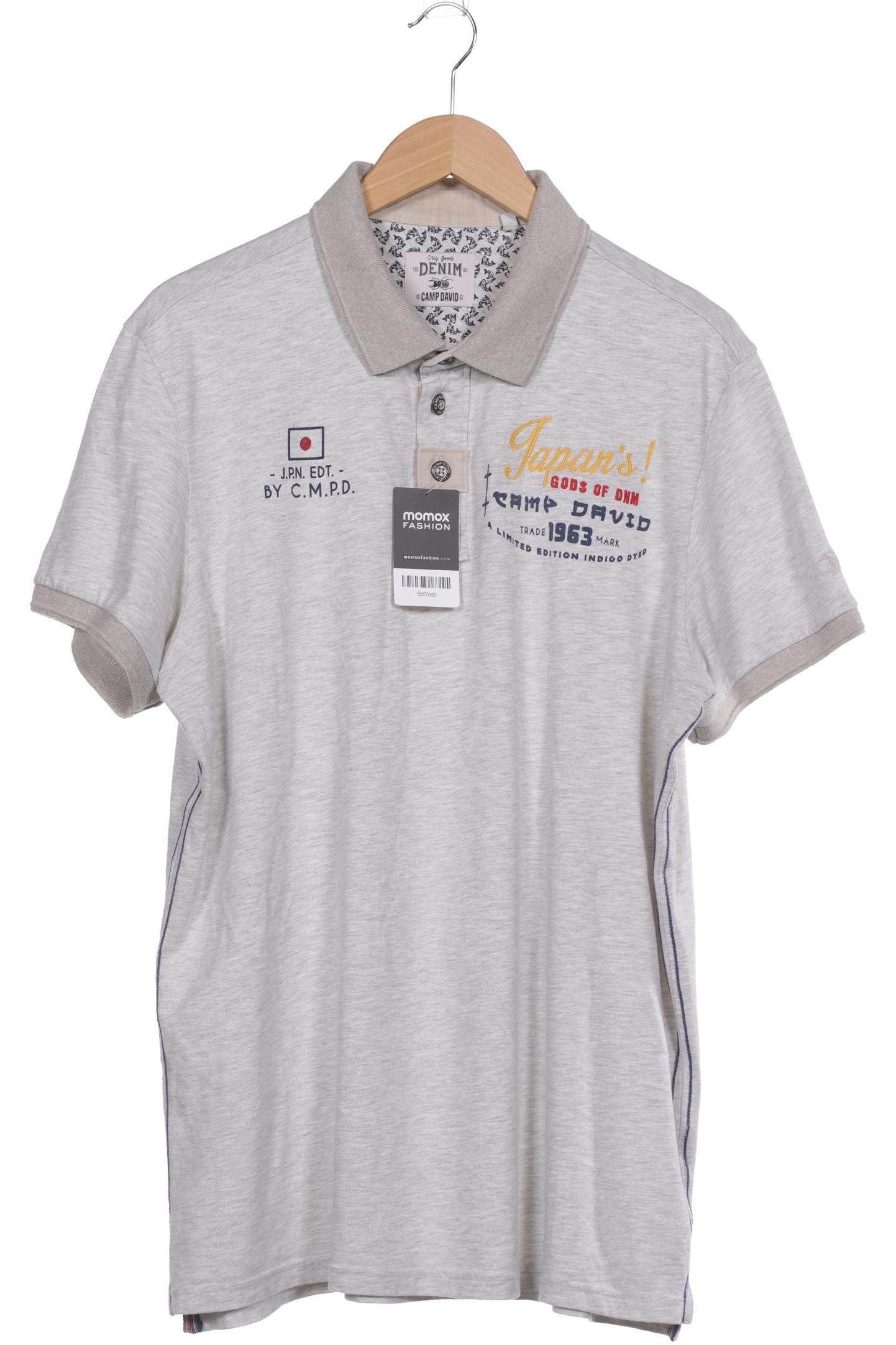 

Camp David Herren Poloshirt, grau, Gr. 54