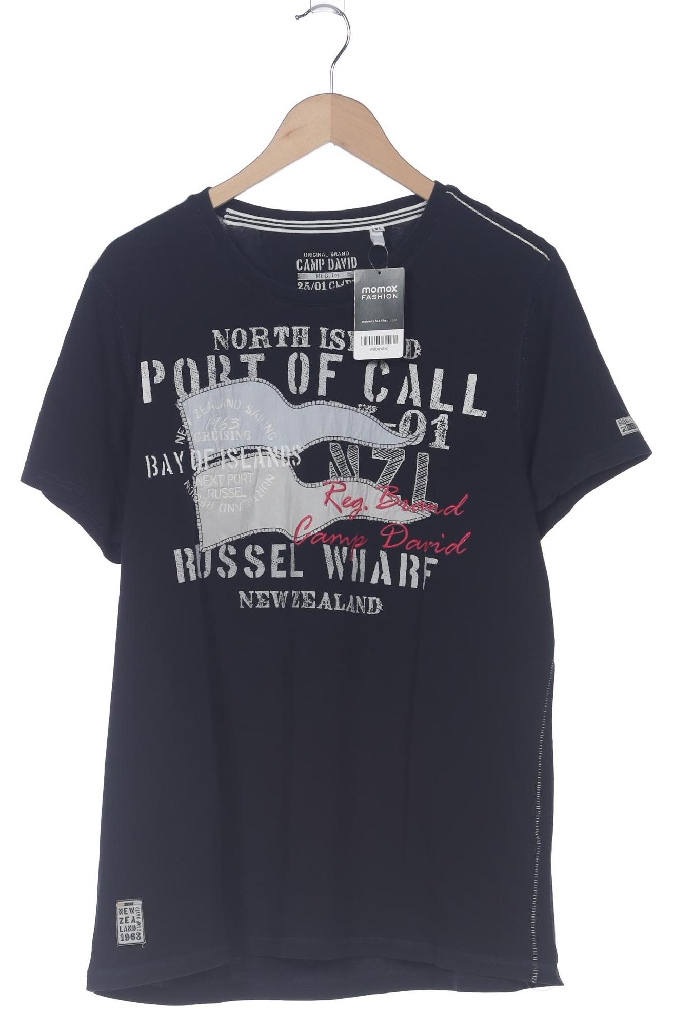 

Camp David Herren T-Shirt, marineblau, Gr. 54