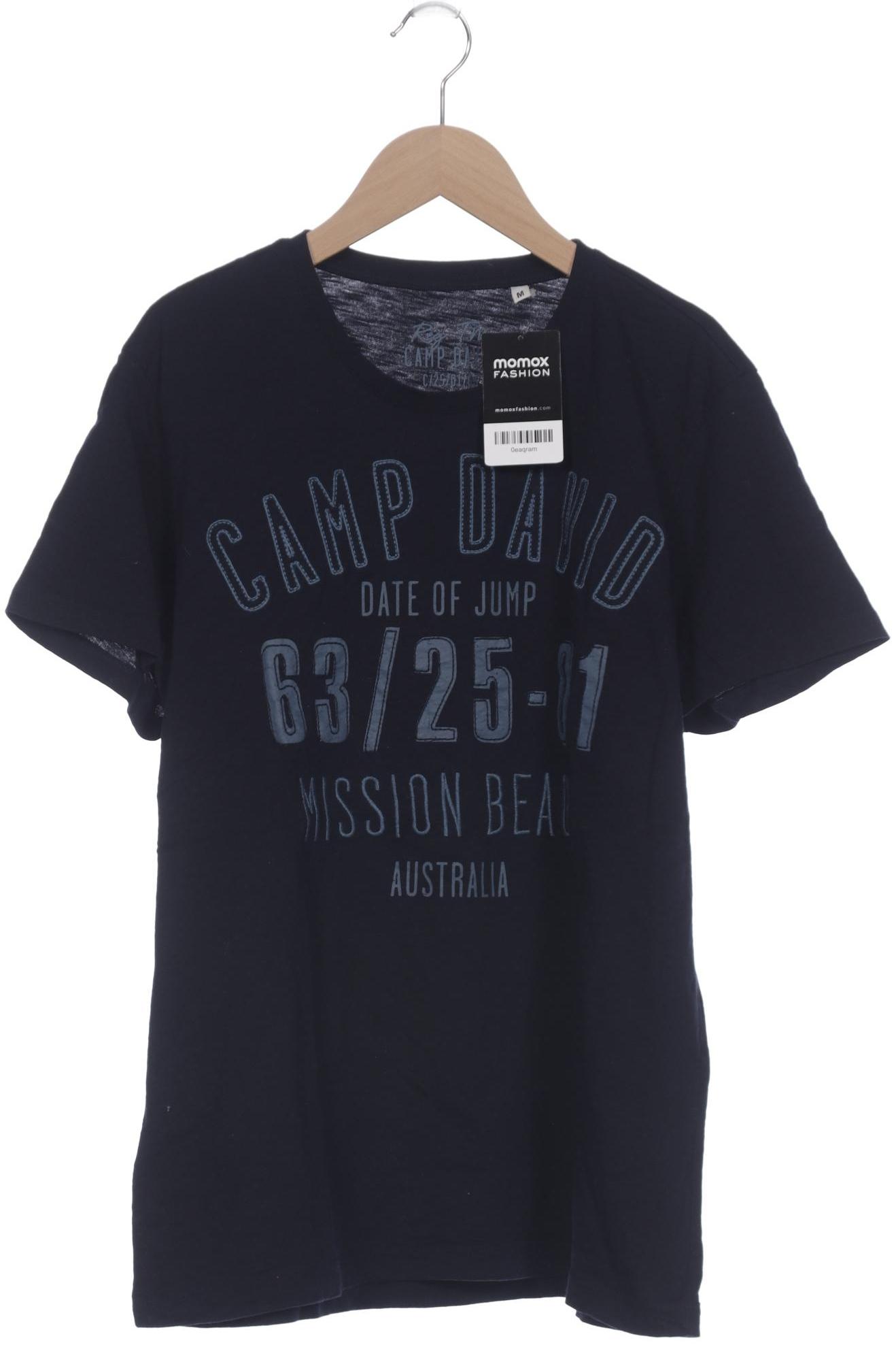 

Camp David Herren T-Shirt, marineblau, Gr. 48