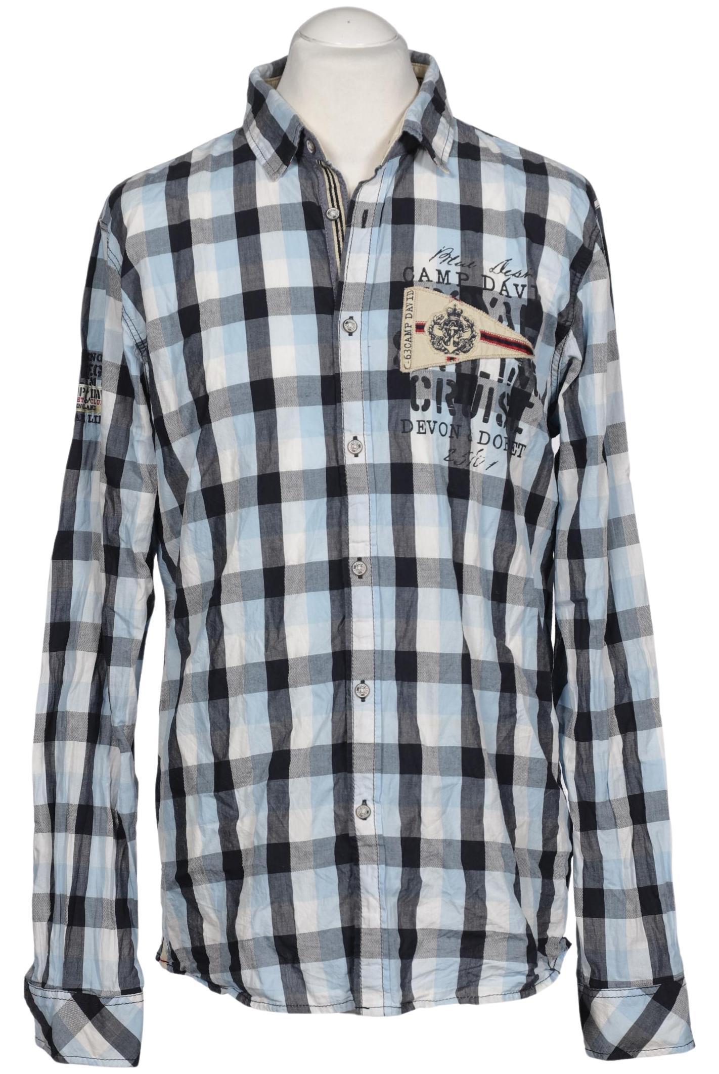 

Camp David Herren Hemd, mehrfarbig, Gr. 52