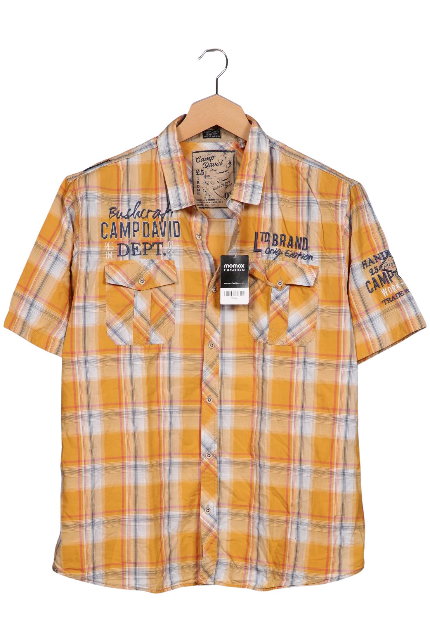 

Camp David Herren Hemd, gelb, Gr. 58